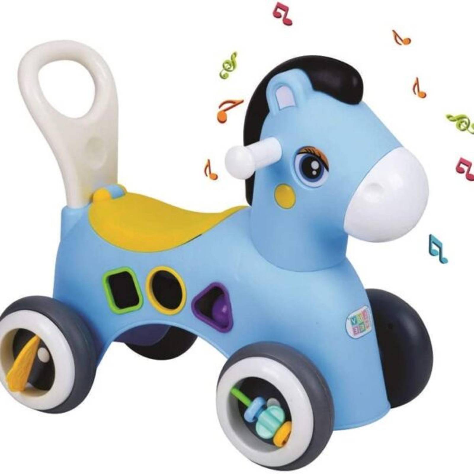 Correpasillo caballito montable juego de encastre infantil 