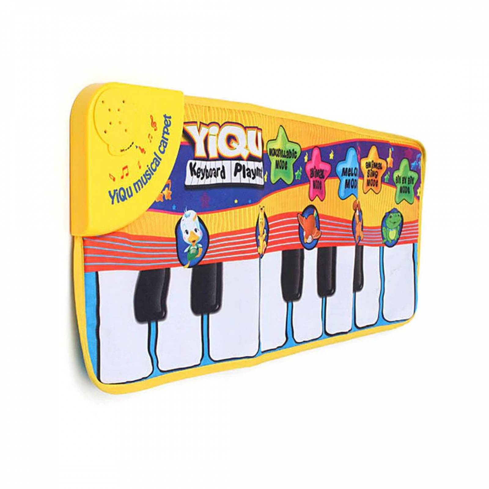 Juguete alfombra de teclado musical tapete para niños piano 