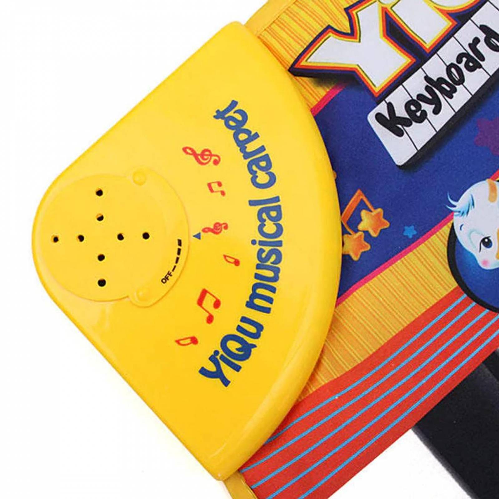 Juguete alfombra de teclado musical tapete para niños piano 