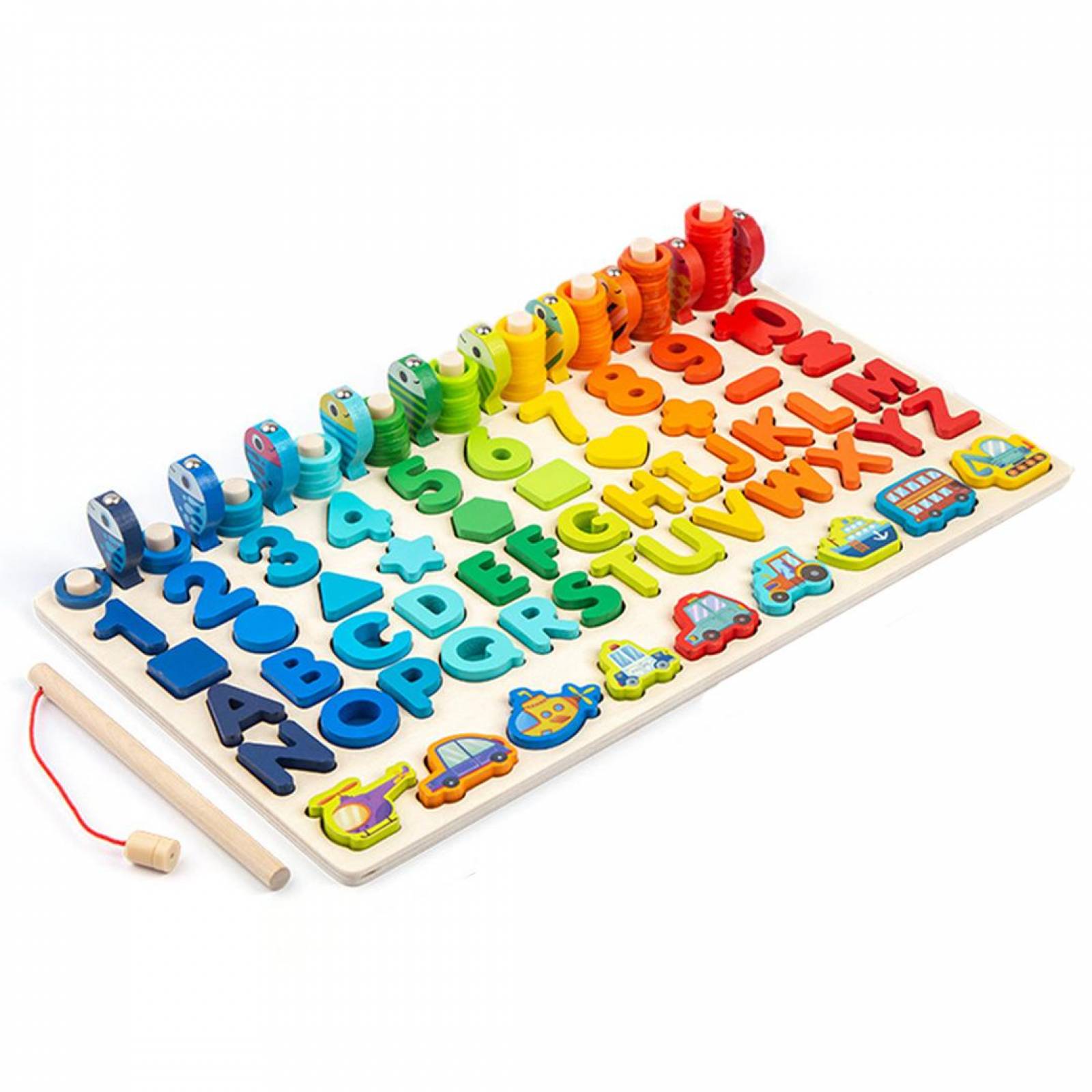 Juguete Educativo Rompecabezas de encastre para niños 