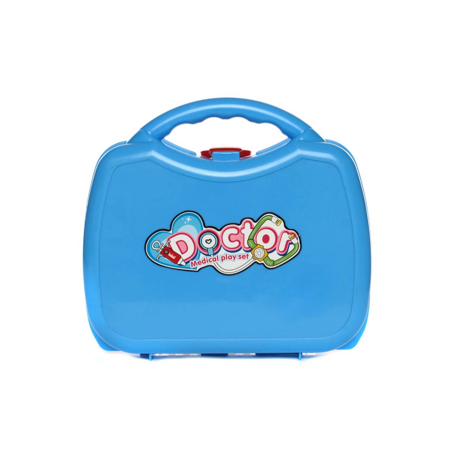Juguete set doctor, con valija, 6 piezas, con luz, kit medico