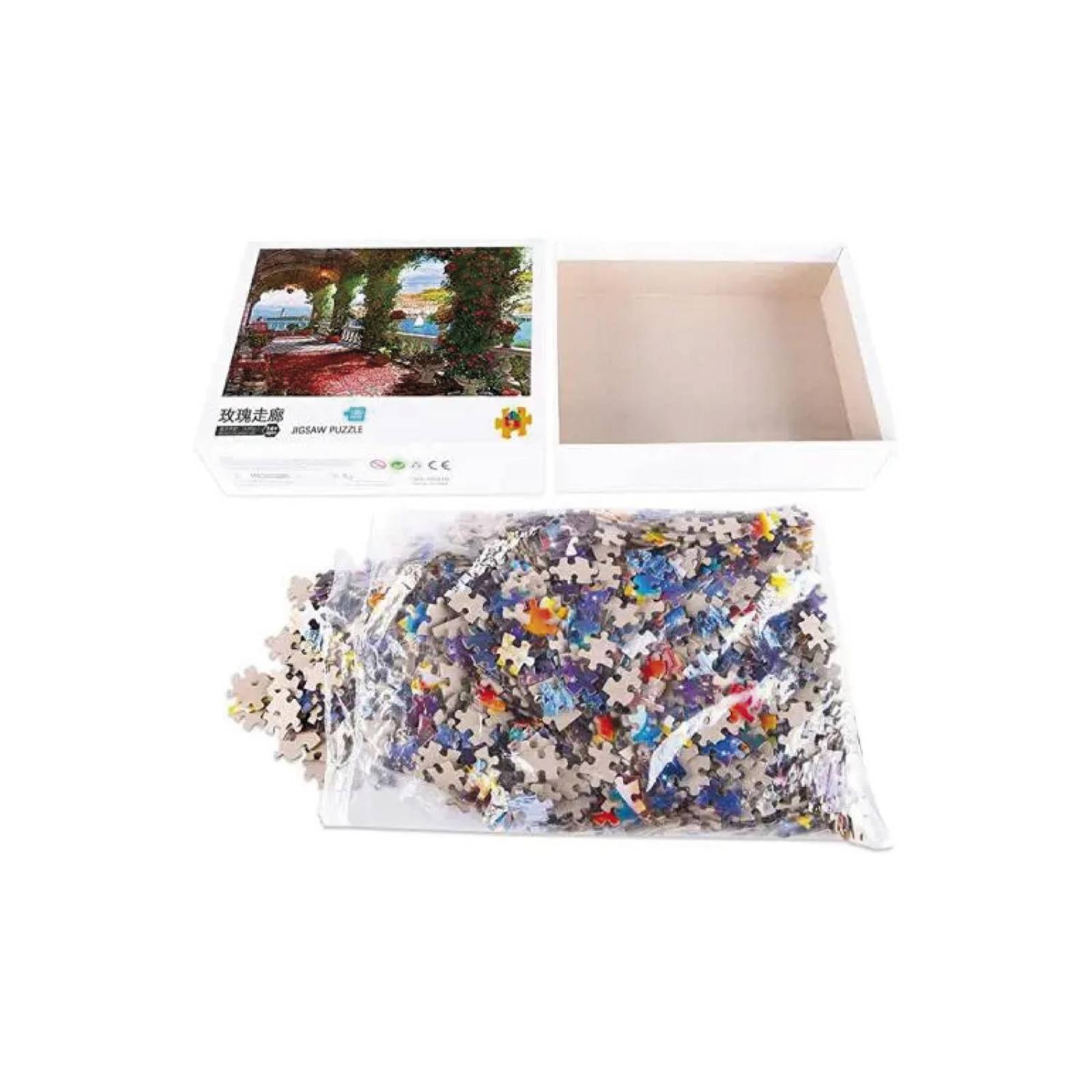 Juguete Puzzle 1000 pcs. Flores - Rose Corridor 88335 