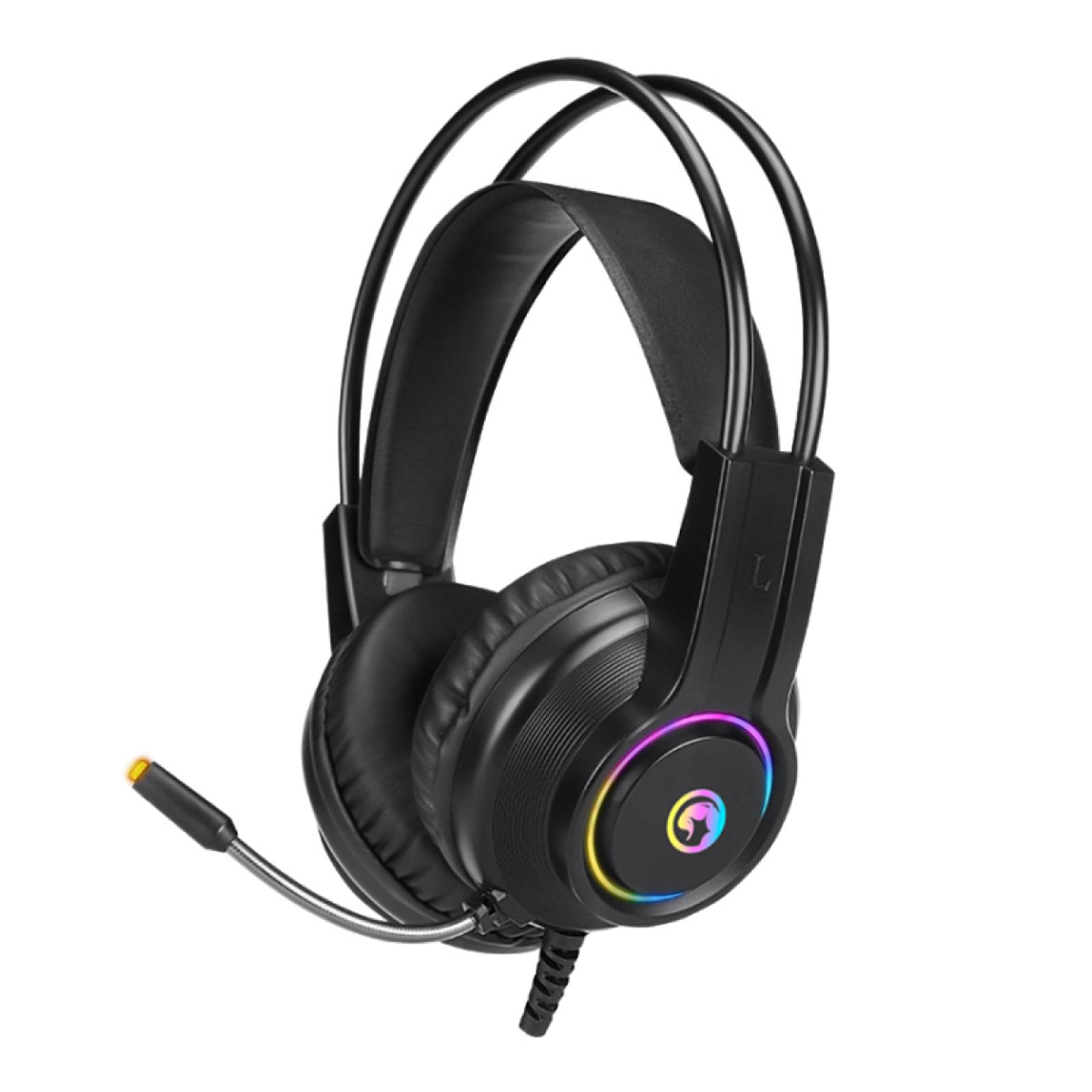 Audífonos Gamer USB con Diadema y Luz Led