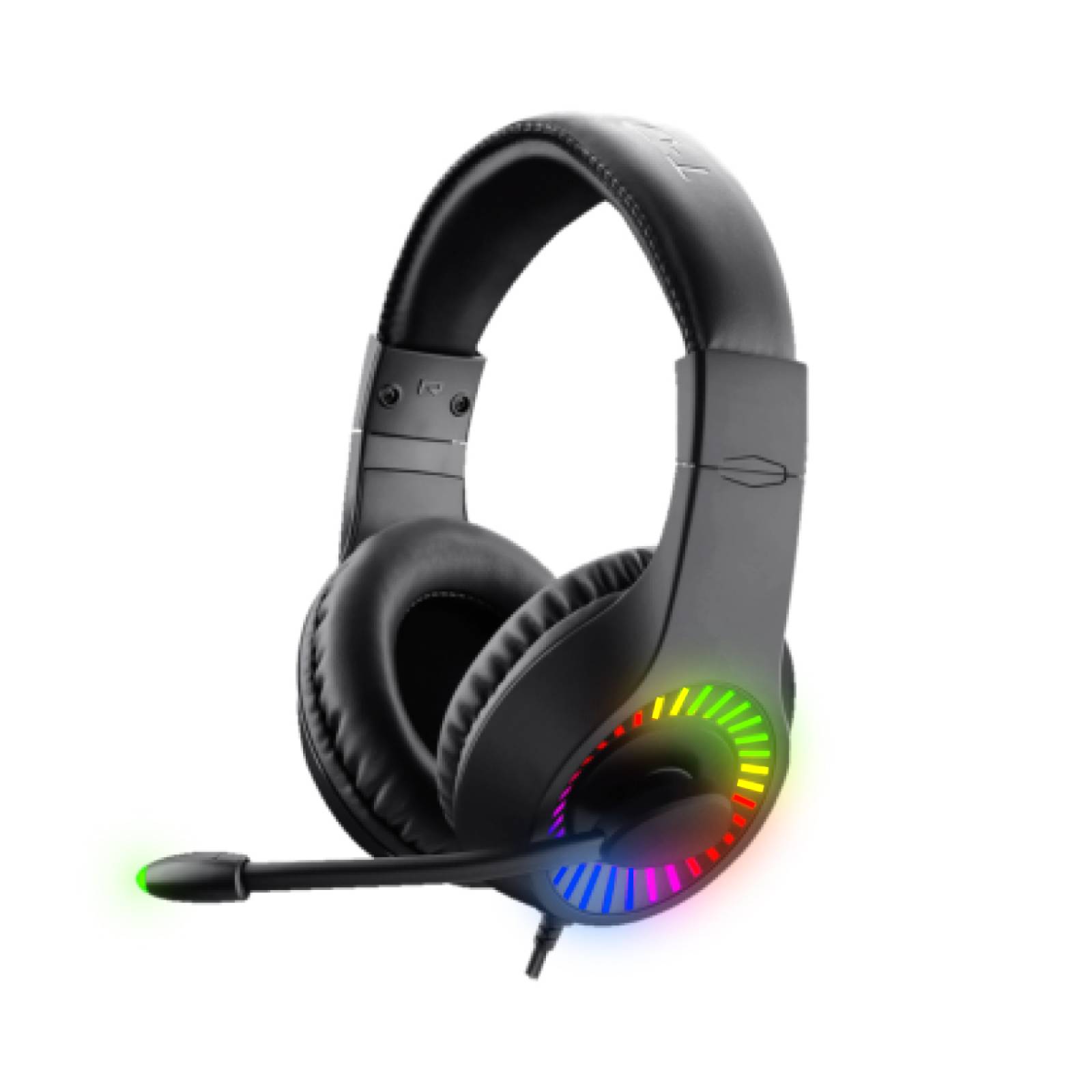 Audífonos Gamer Retro Iluminado Caspian con Diadema y Micrófono