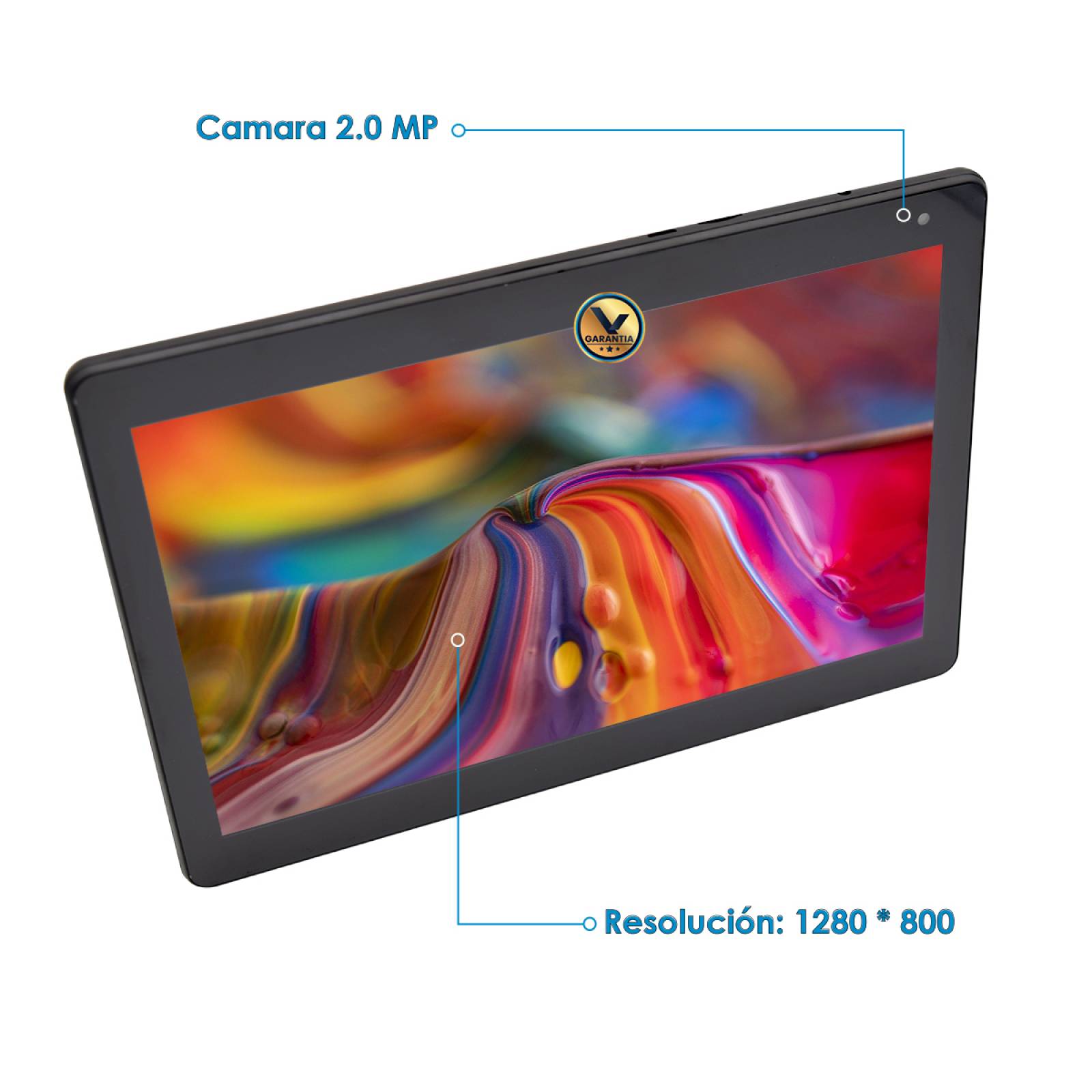 Tableta Android Virtual Zone 10 pulgadas Quad Core Android 10 RAM 2GB