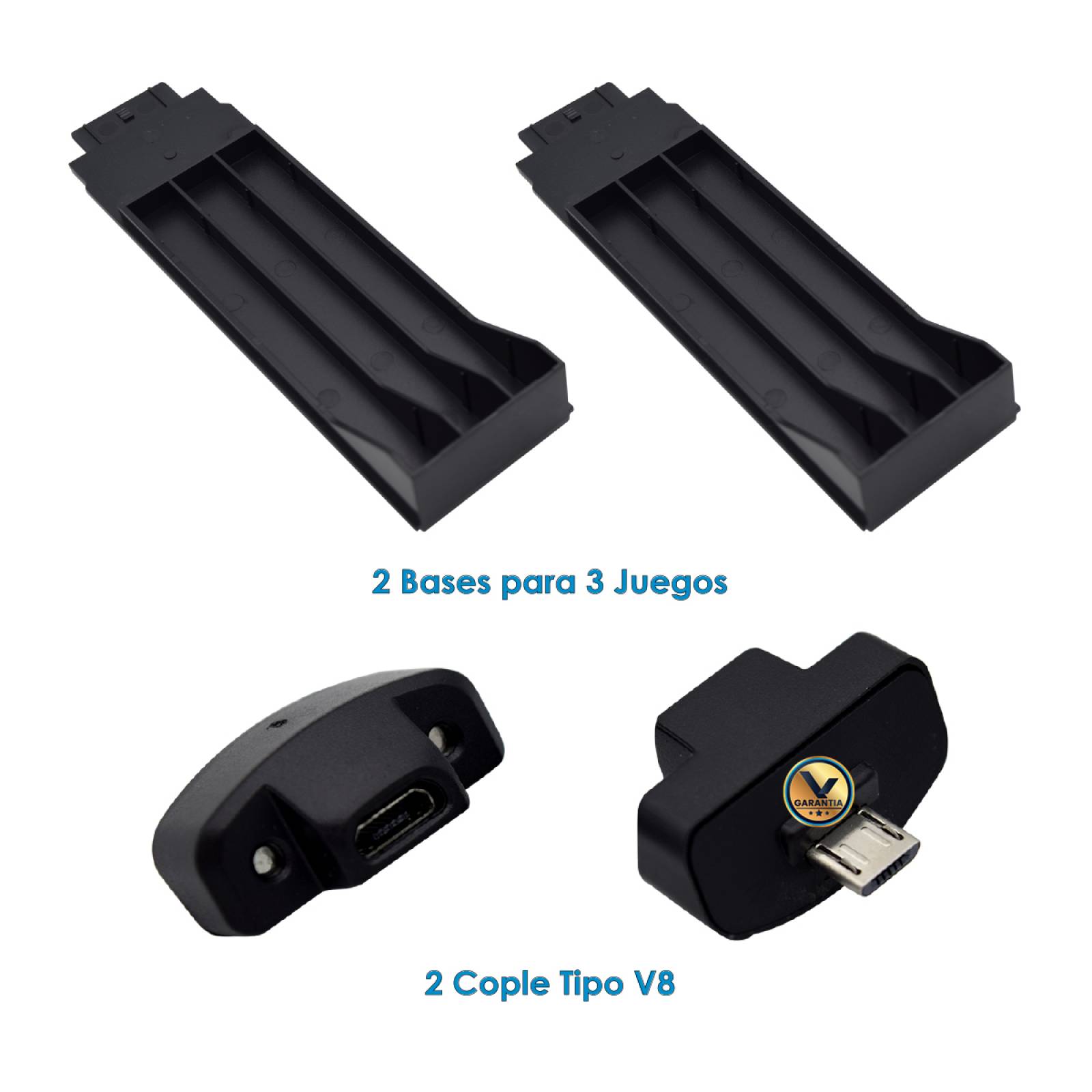 Base Ventilador Virtual Zone para XBOX One X y Cargador Doble para Control