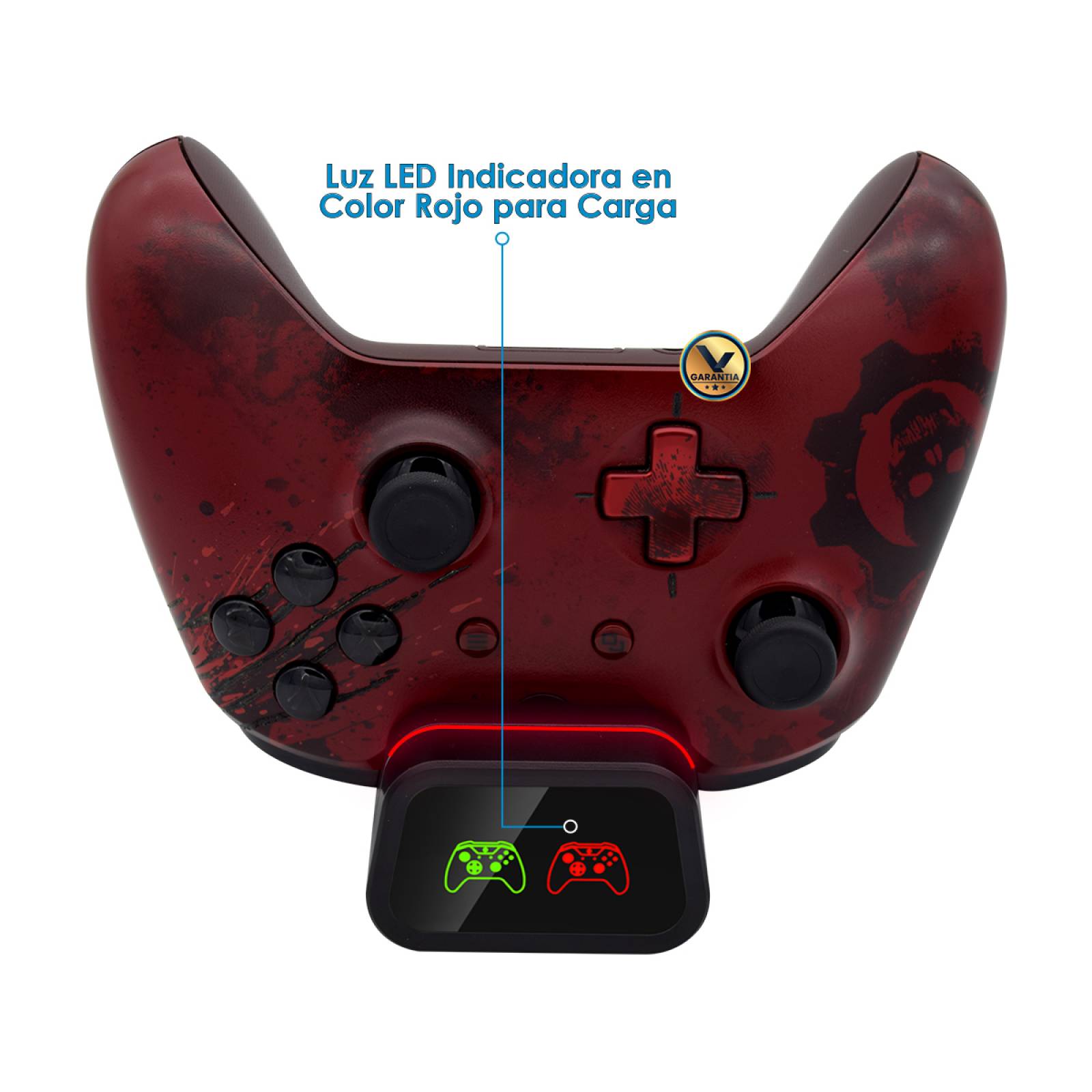 Estación de Carga Doble Virtual Zone para Control XBOX One