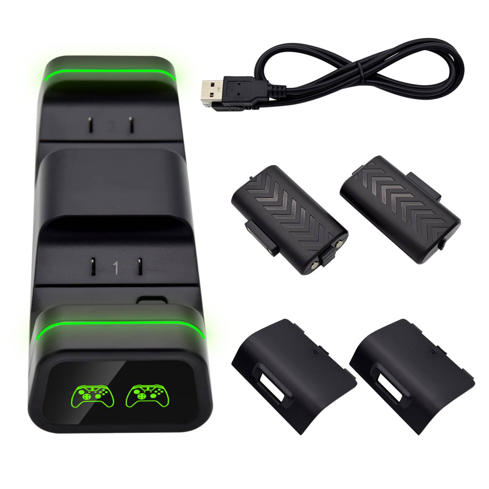 Estación de Carga Doble Virtual Zone para Control XBOX One