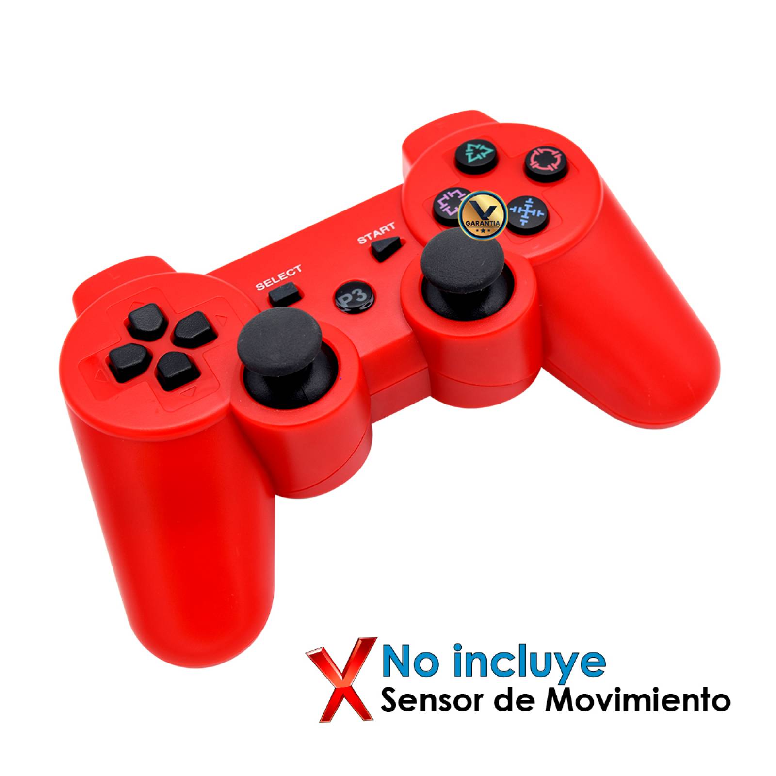 Control Inalámbrico Bluetooth Virtual Zone Azul Compatible con PlayStation 3