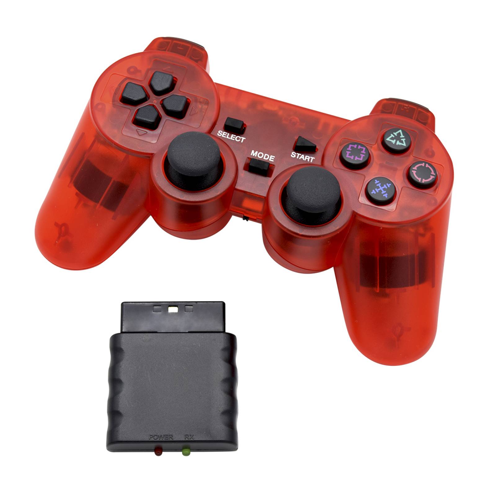 Control Inalambrico Virtual Zone Compatible con PS2/PS1