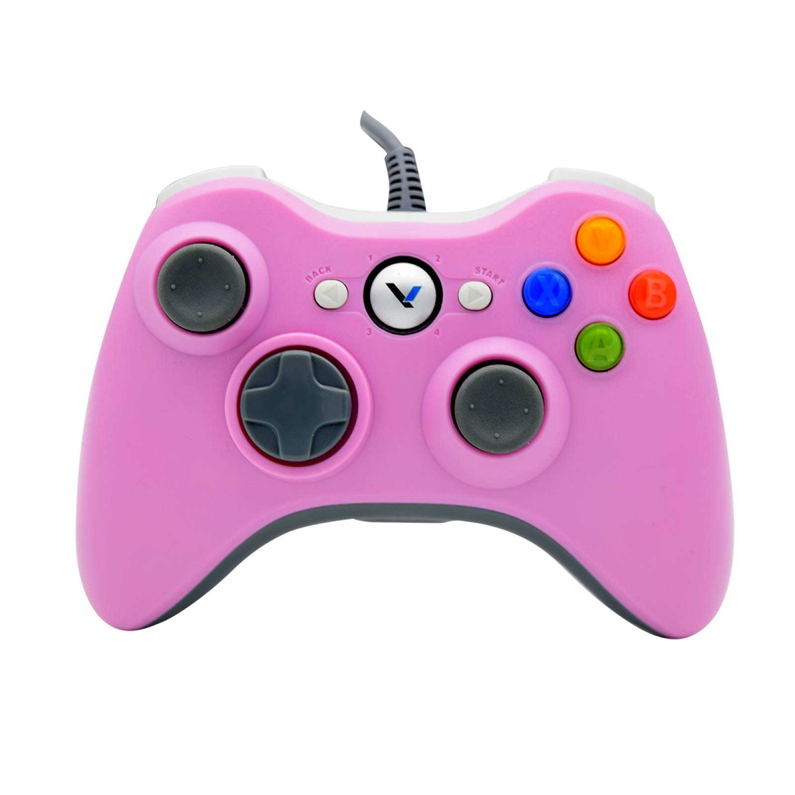 Control Alambrico Compatible con XBOX 360 / PC