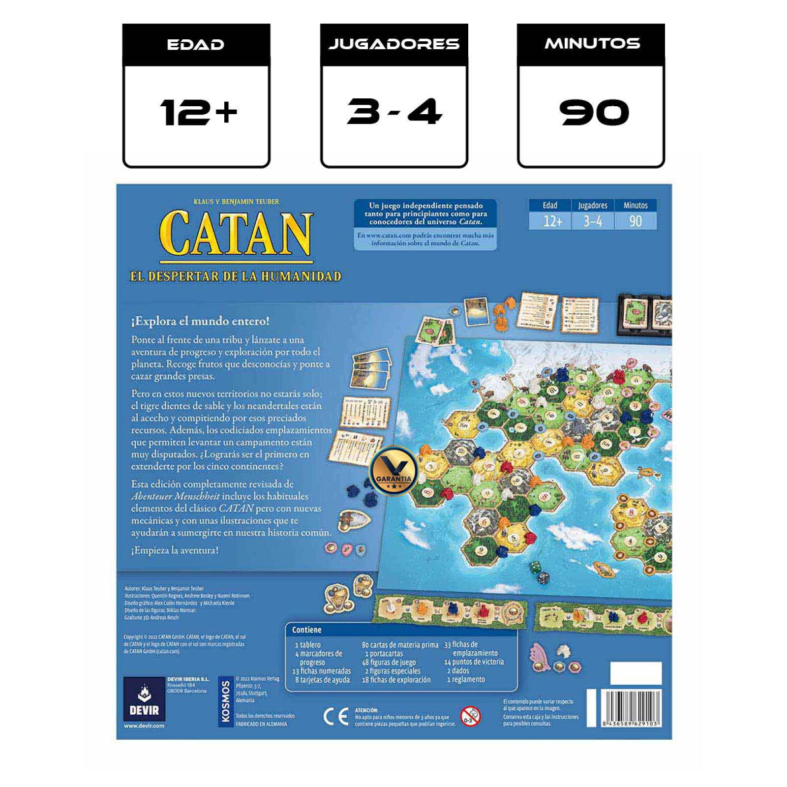 Catan El Despertar de la Humanidad