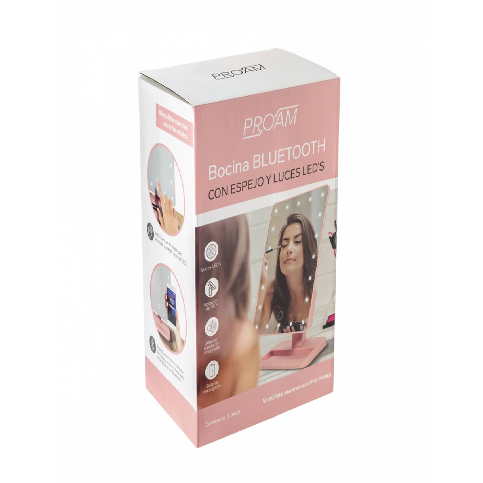 Espejo con Luz LED y bocina