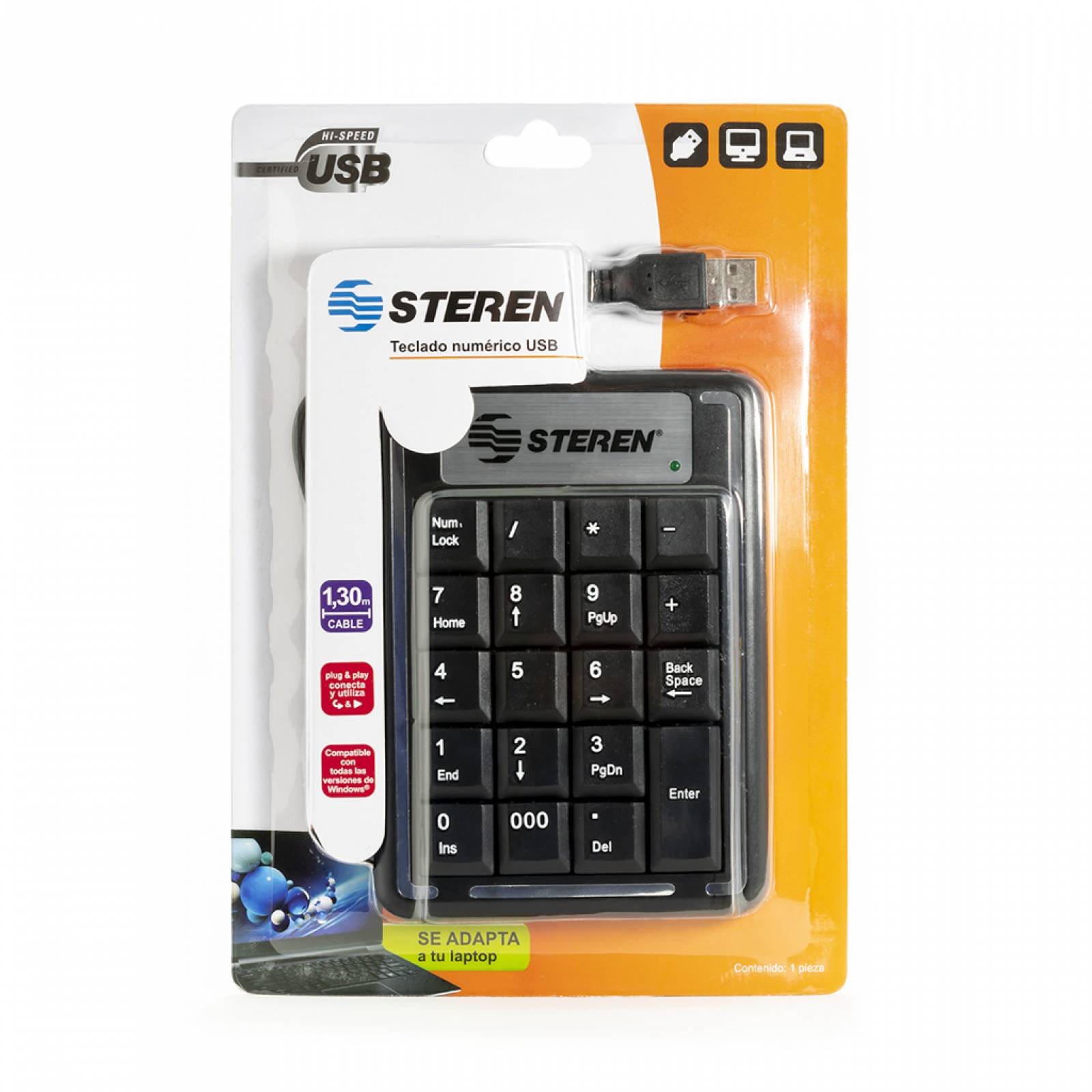 Teclado numérico USB