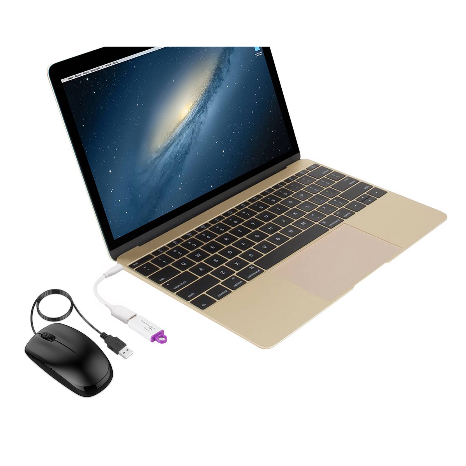 Cable USB C a Jack USB 3.0