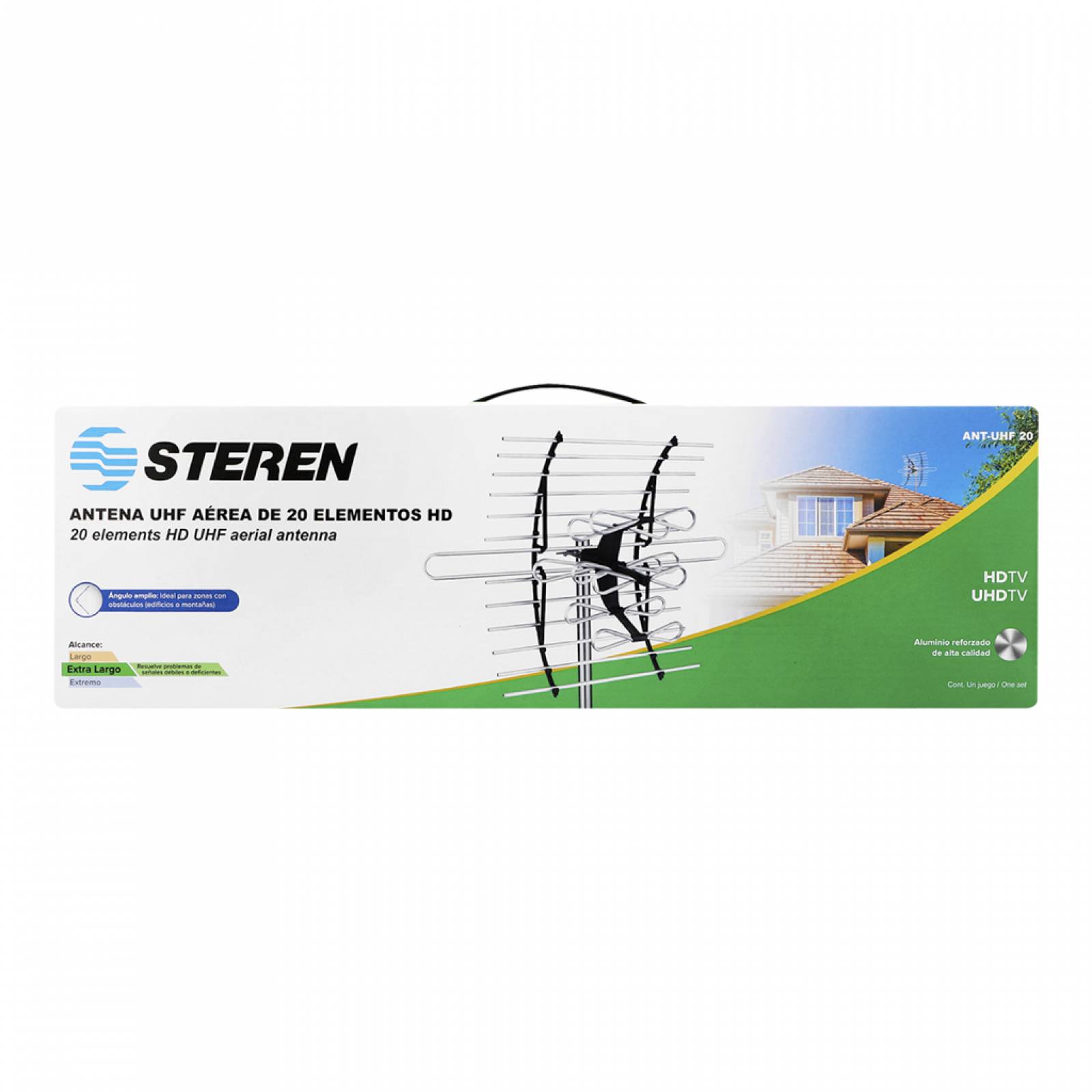 Antena Aérea Exterior HDTV De 20 Elementos