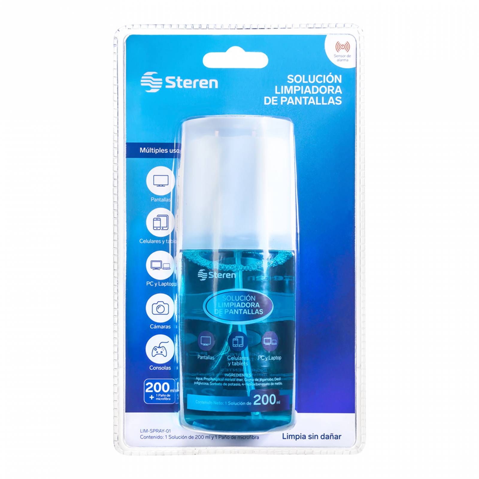 Limpiador para pantallas 200ml