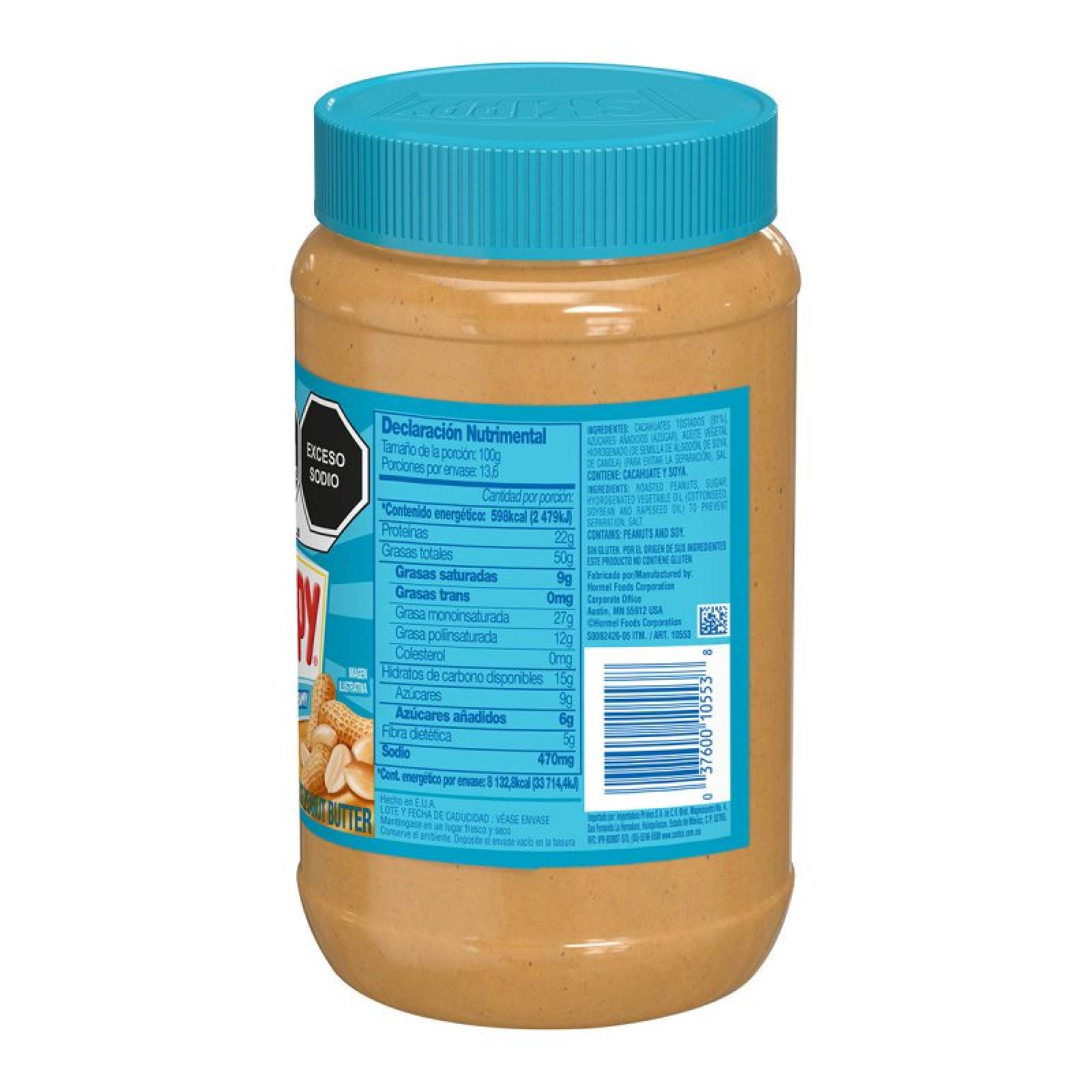 Skippy -  Crema de Cacahuete. 1.36 kg. 2 pack.