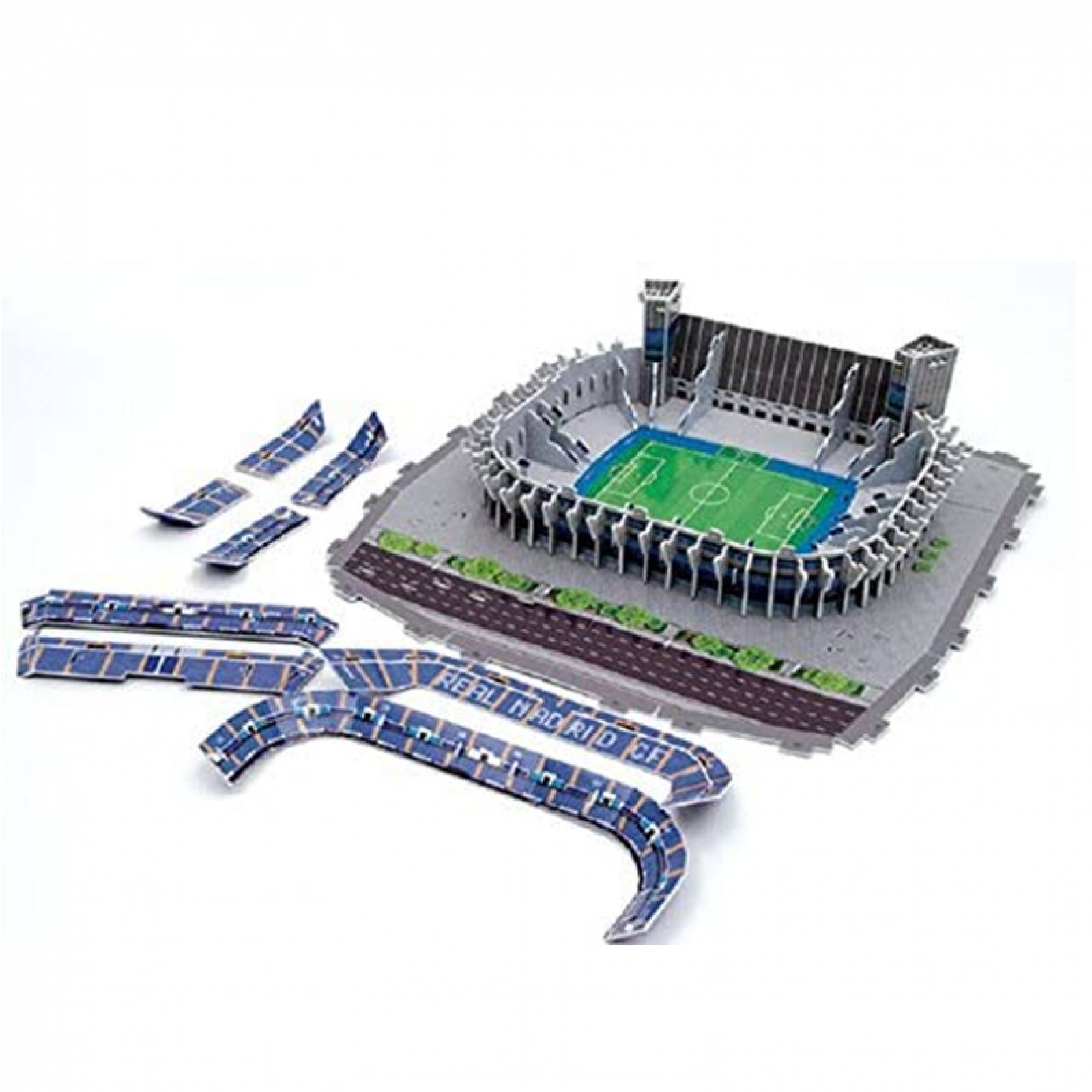 Nanostad - Estadio Santiago Bernabeu, Equipo Real Madrid. Rompecabezas 3D