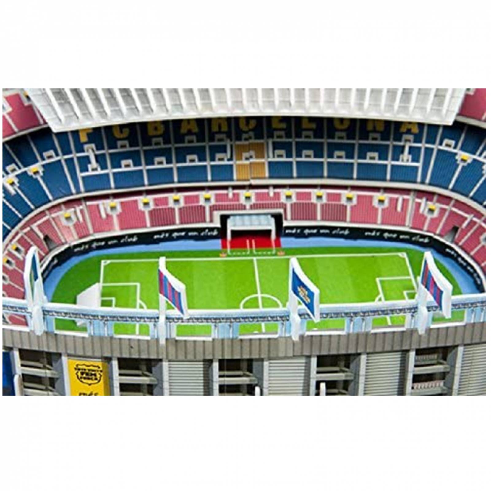 Nanostad - Estadio Camp Nou, Equipo Barcelona. Rompecabezas 3D