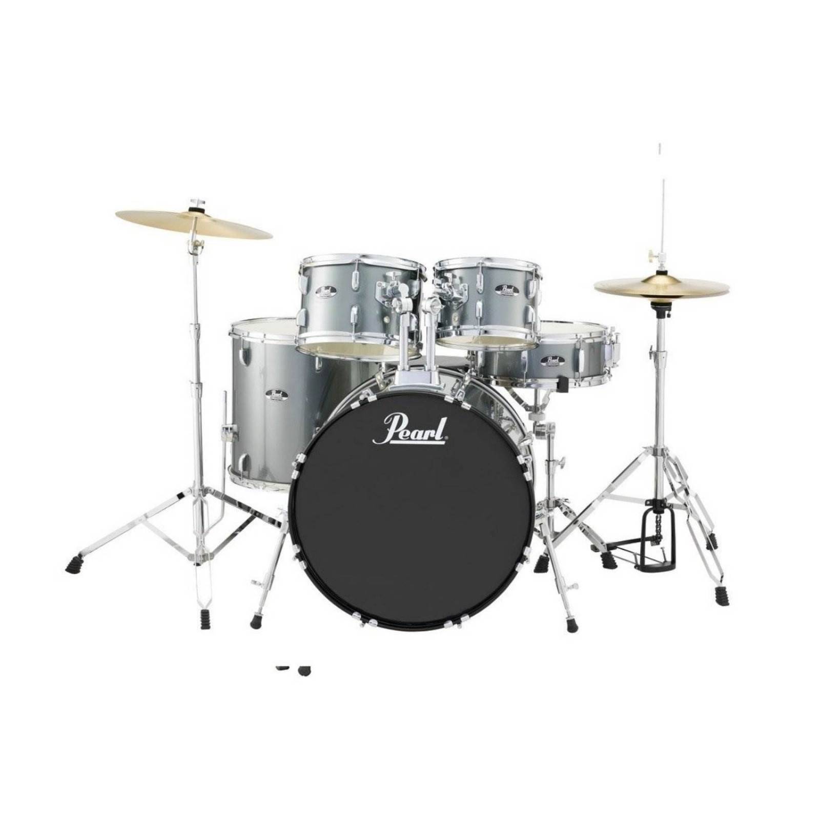 Bateria Roadshow Pearl Con Platillos Banco Baquetas 