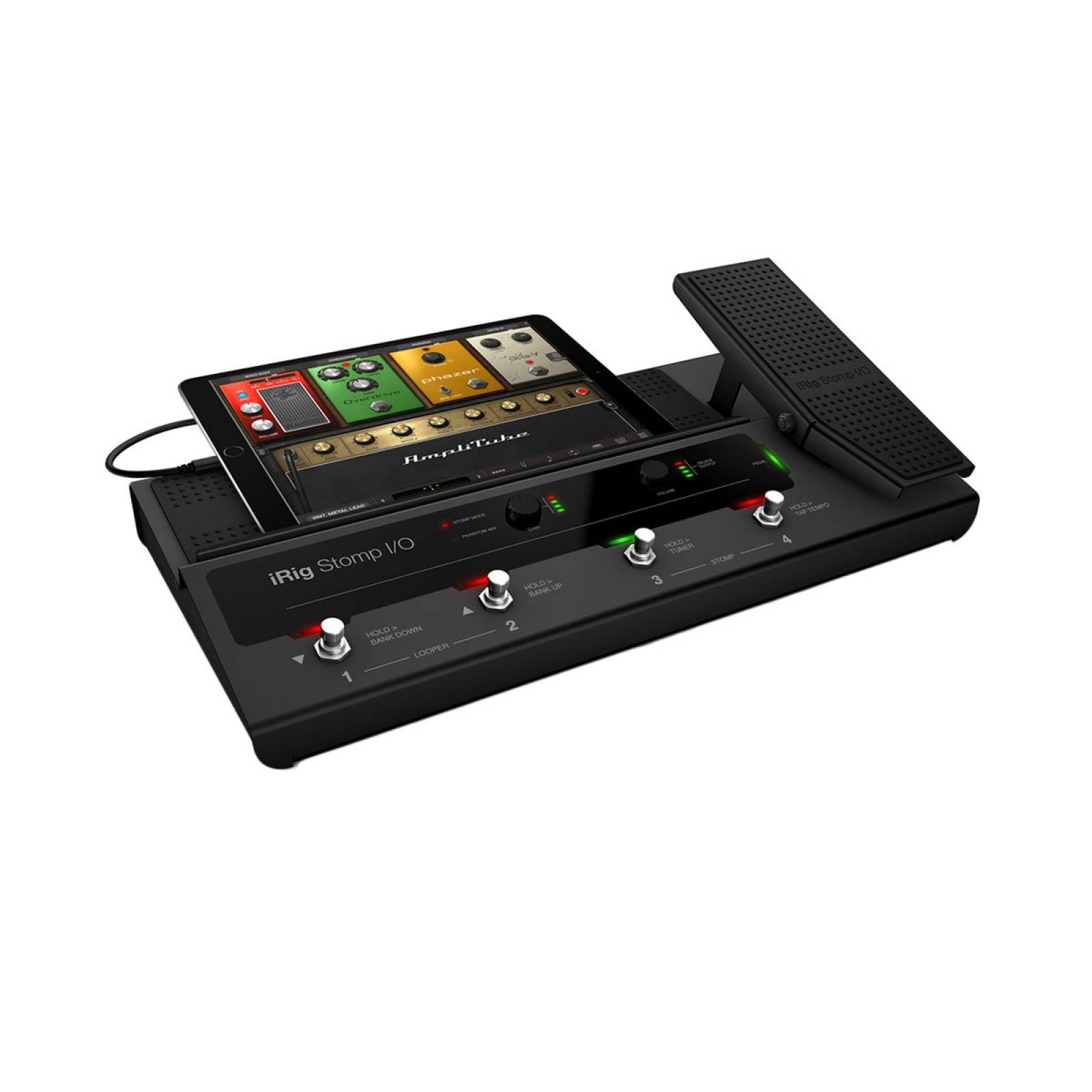 Interfaz audio pedalboard   IRIG STOMP I/O 