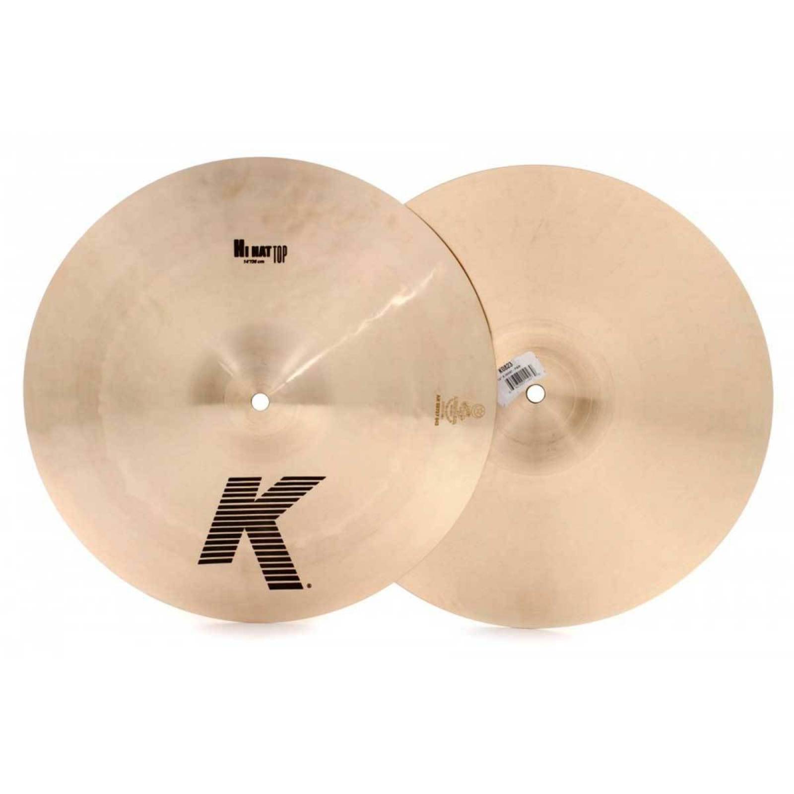 Platillos Zildjian serie K Hi hats de 14 pulgadas K0823 