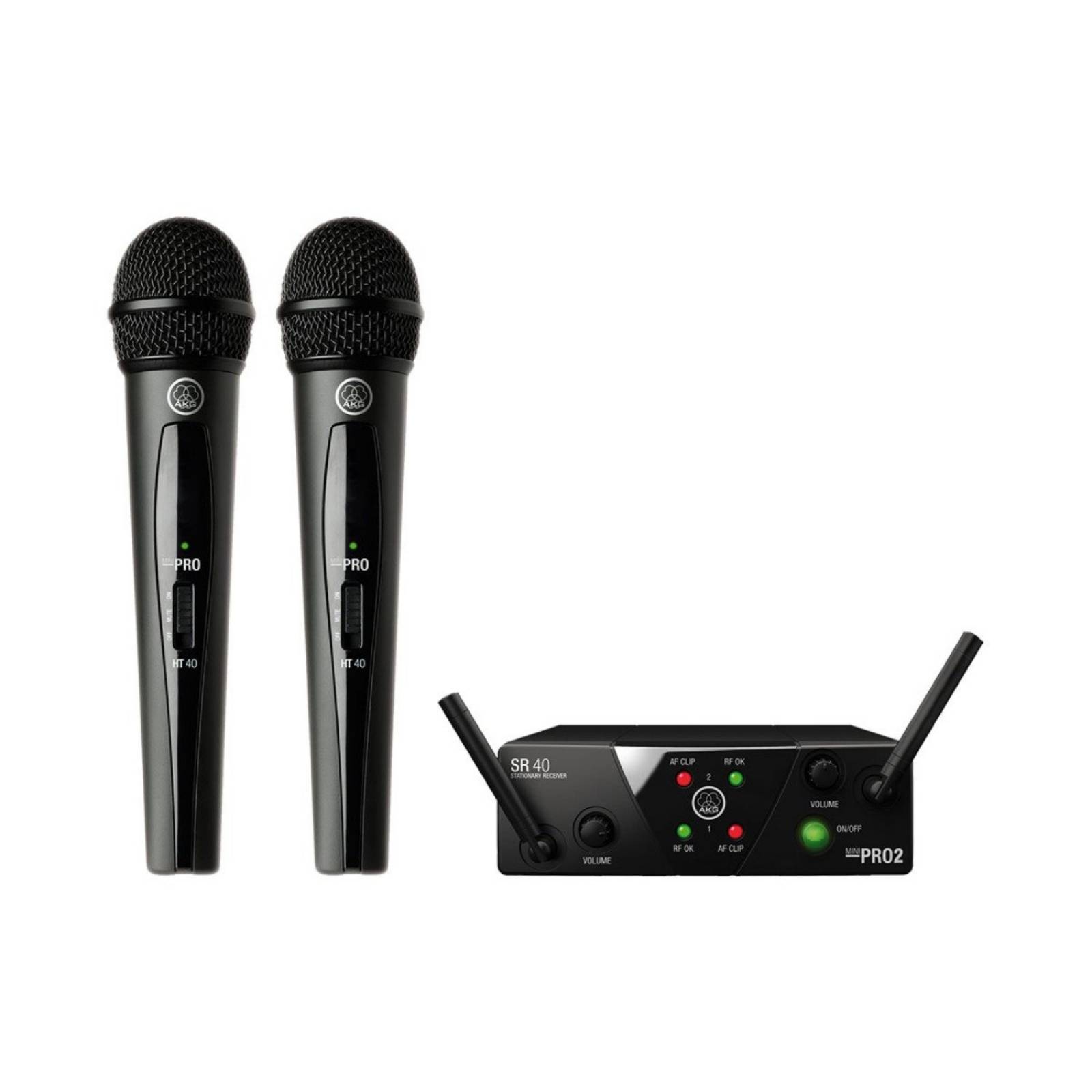 Sistema inalámbrico vocal WMS40MINI2VOCAL SETBD ISM2/3
