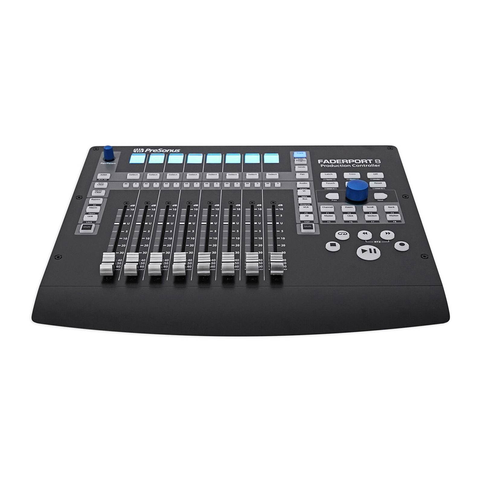 Controlador de DAW y producción 8 canales con faders motorizados FADERPORT 8 Presonus