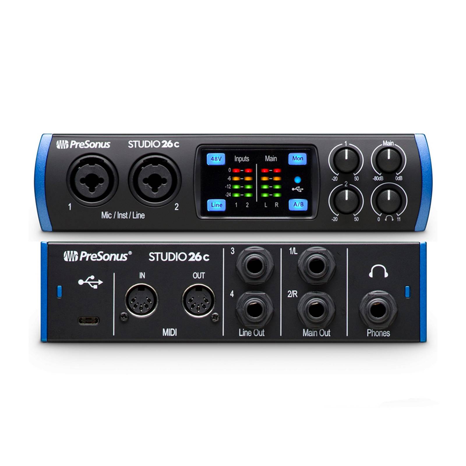 Interfaz STUDIO 26C Presonus 