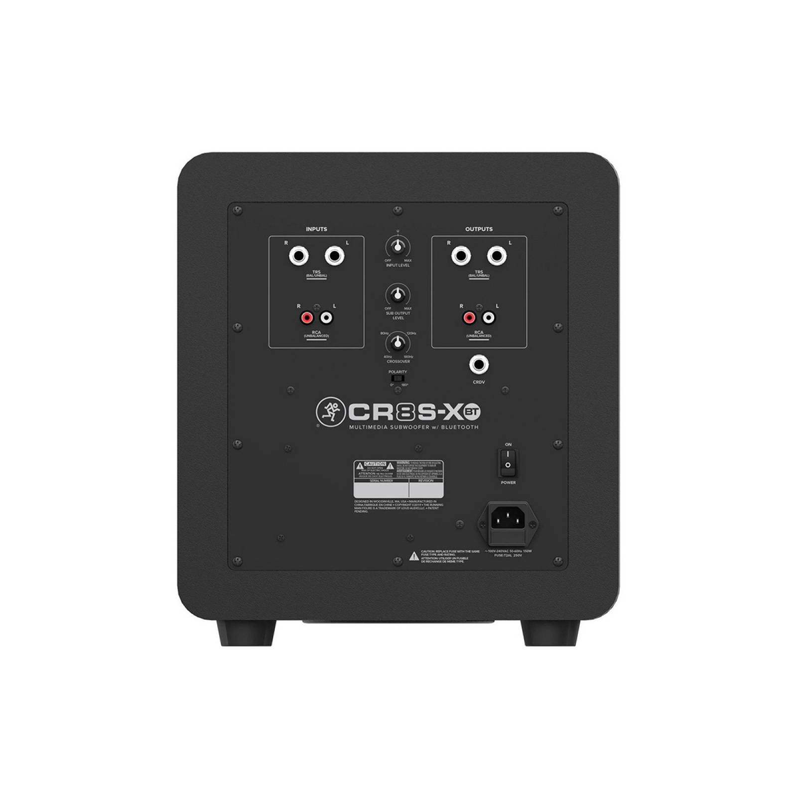 Subwoofer Mackie Cr8s-xbt De 8 Pulgadas Con Bluetooth!