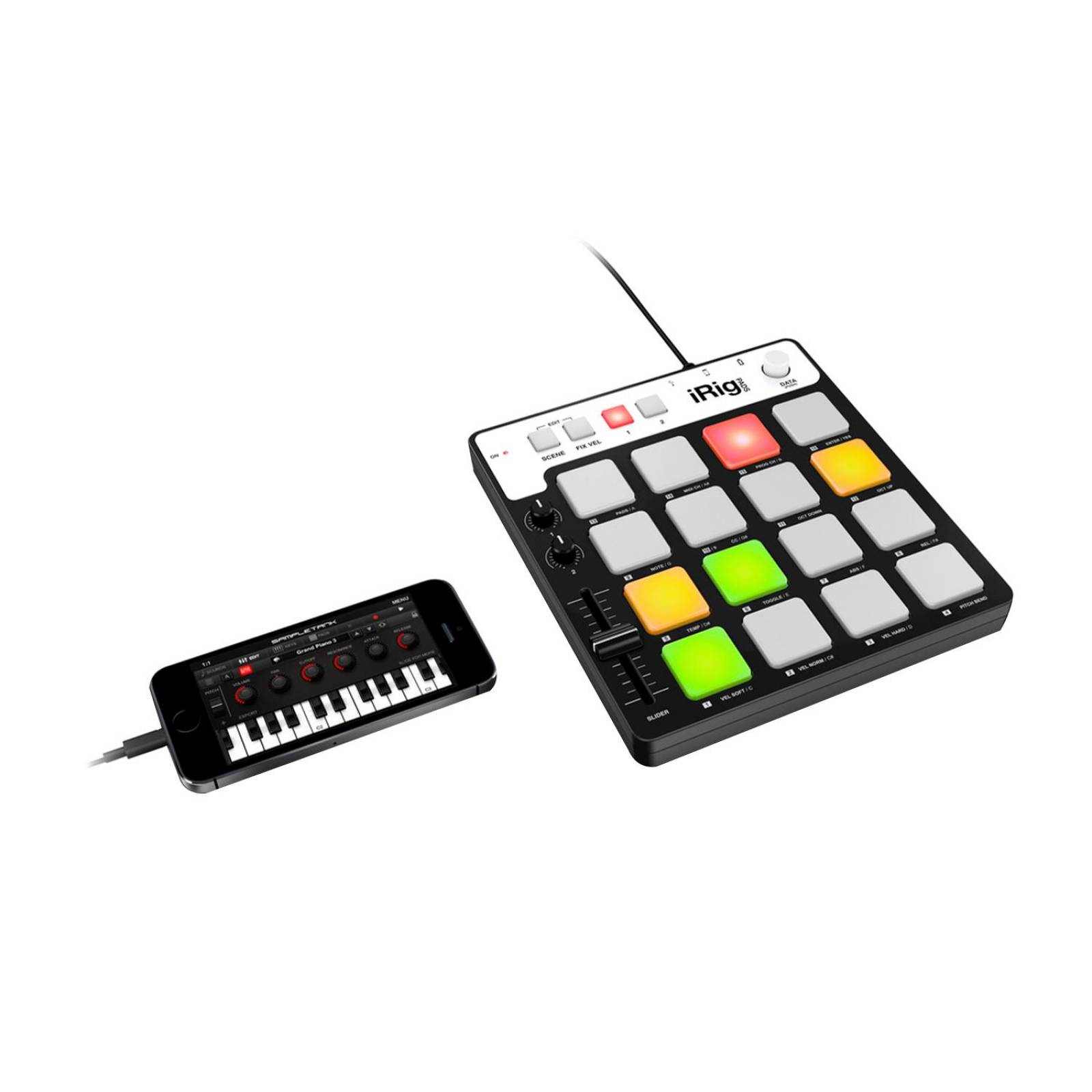 Controlador Midi IP-IRIG-PADS-IN IK MULTIMEDIA