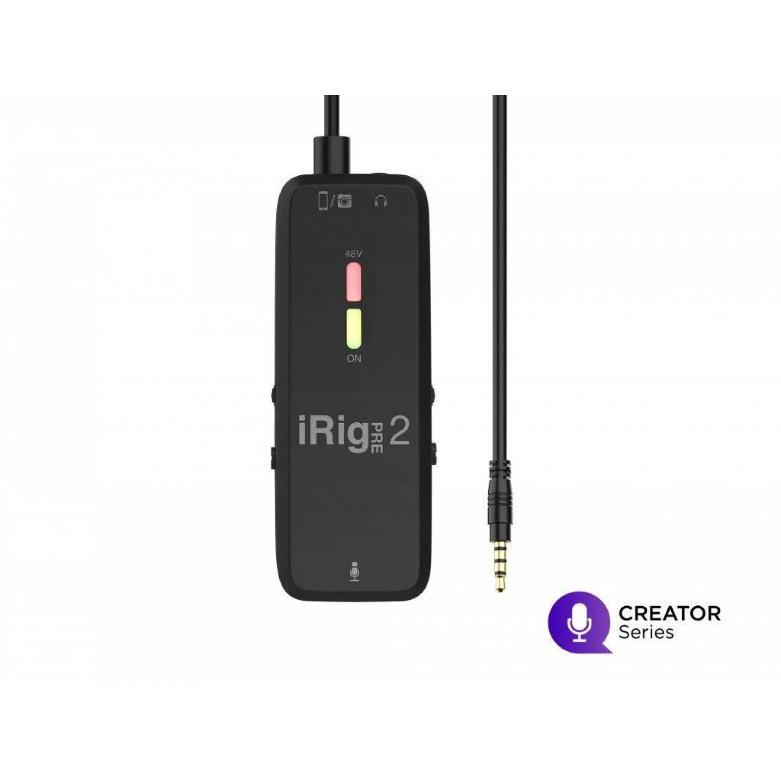 Interfaz de Micrófono IRIG PRE 2 IK MULTIMEDIA 