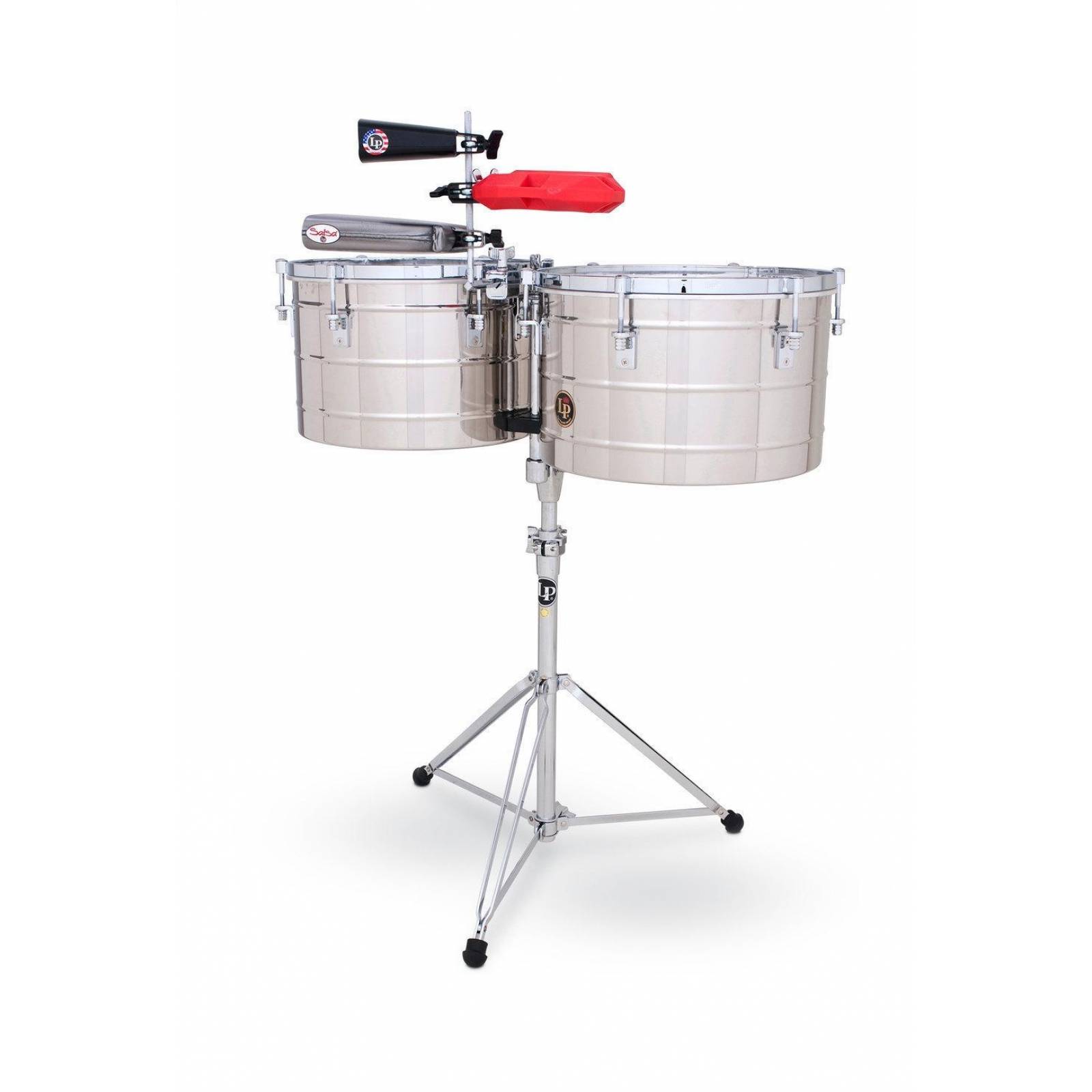 Timbales LP Tito Puente 15 - 16" Cromados LP258-S LATIN PERCUSSION 