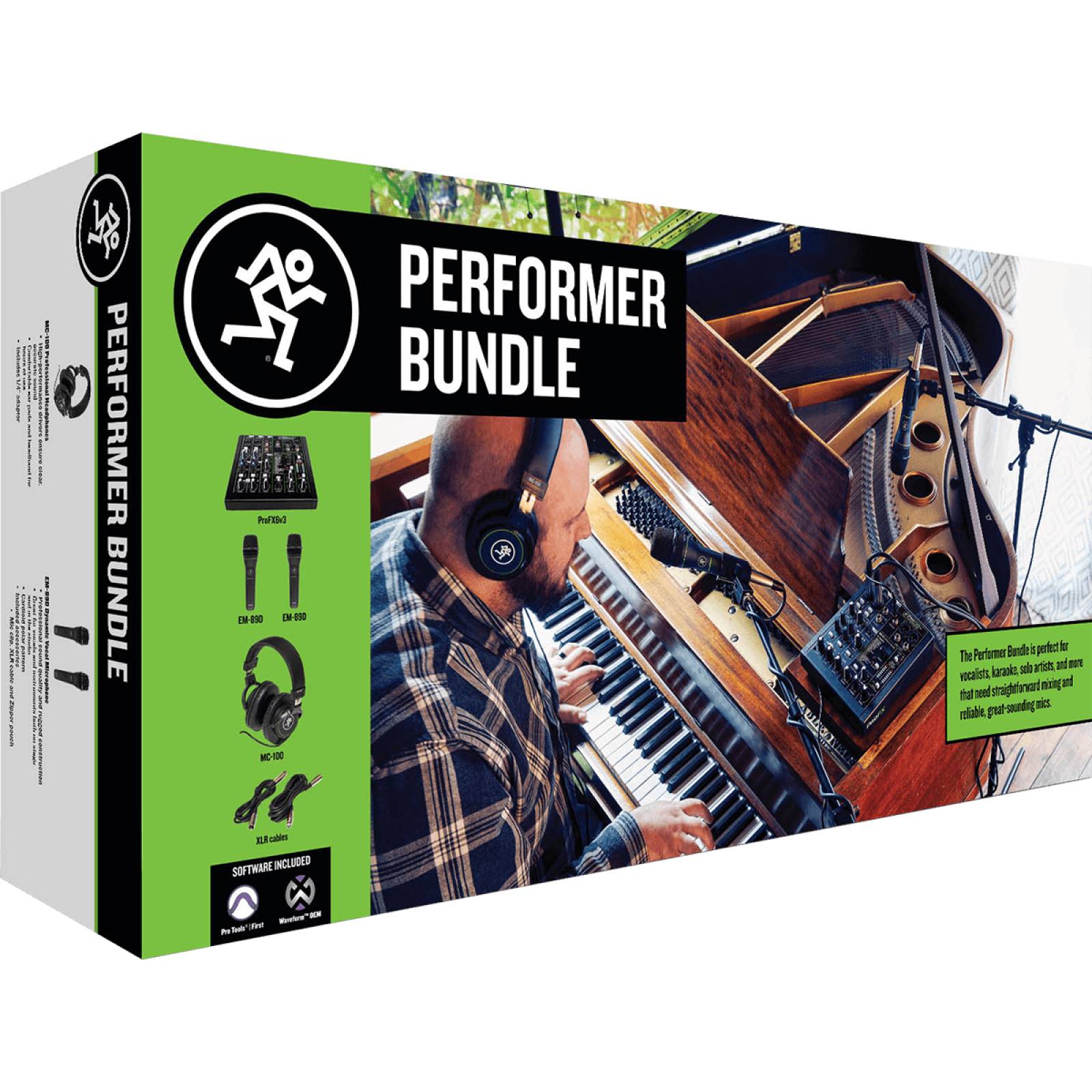 Paquete para Vocalistas PERFORMER BUNDLE MACKIE