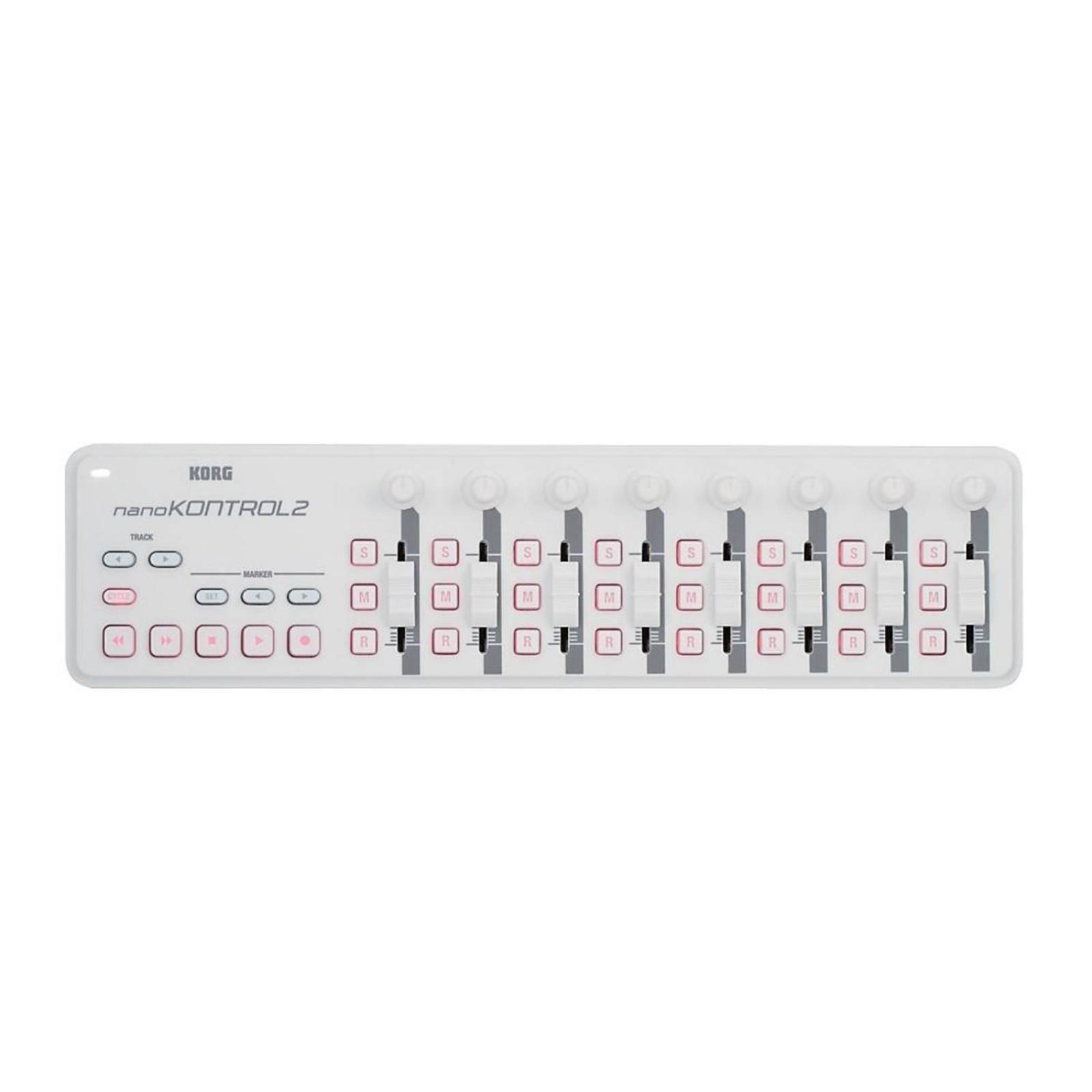 Controlador USB NANOKONTROL2-WH KORG 