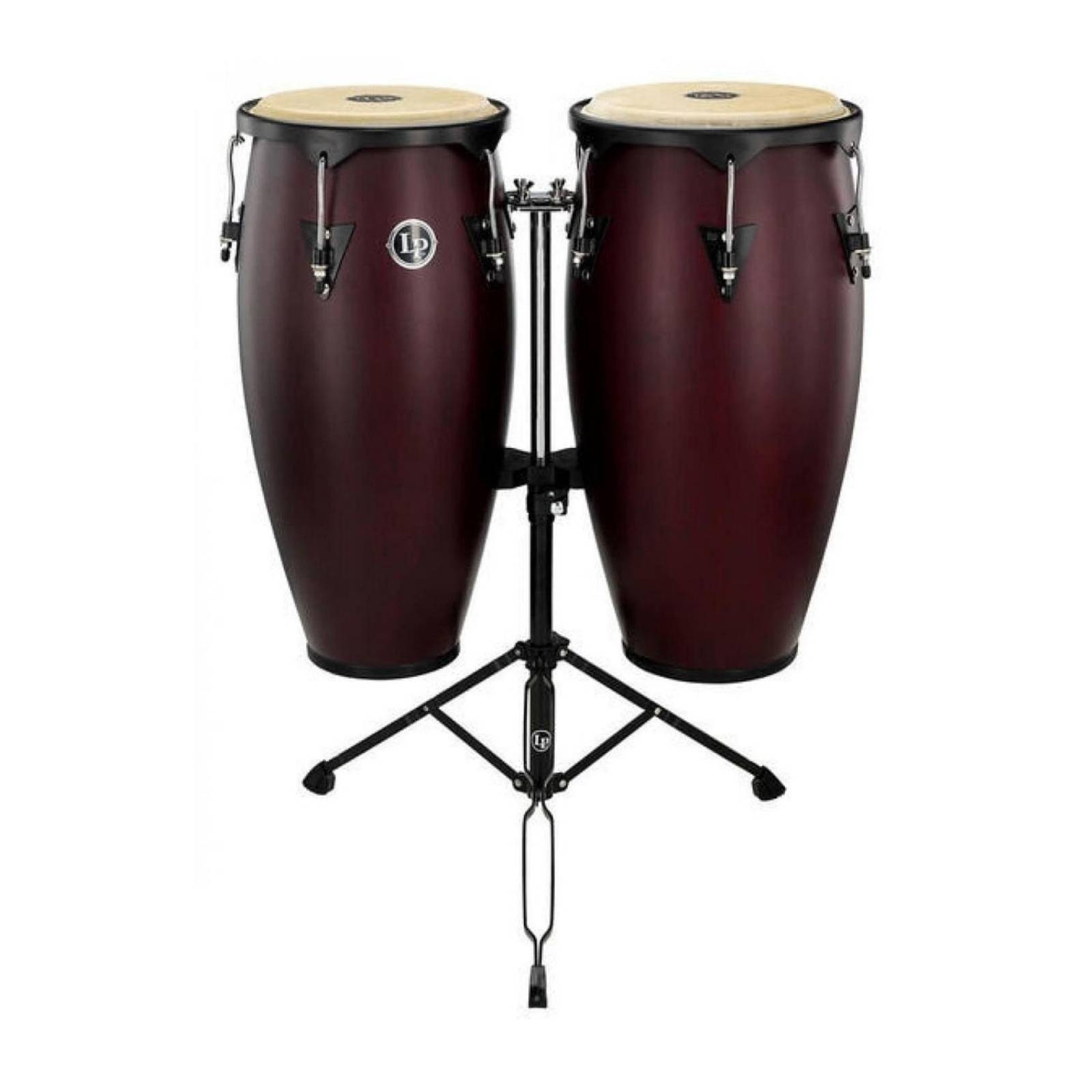 Conga Serie LP City con Soporte LP646NY-DW LATIN PERCUSSION. 