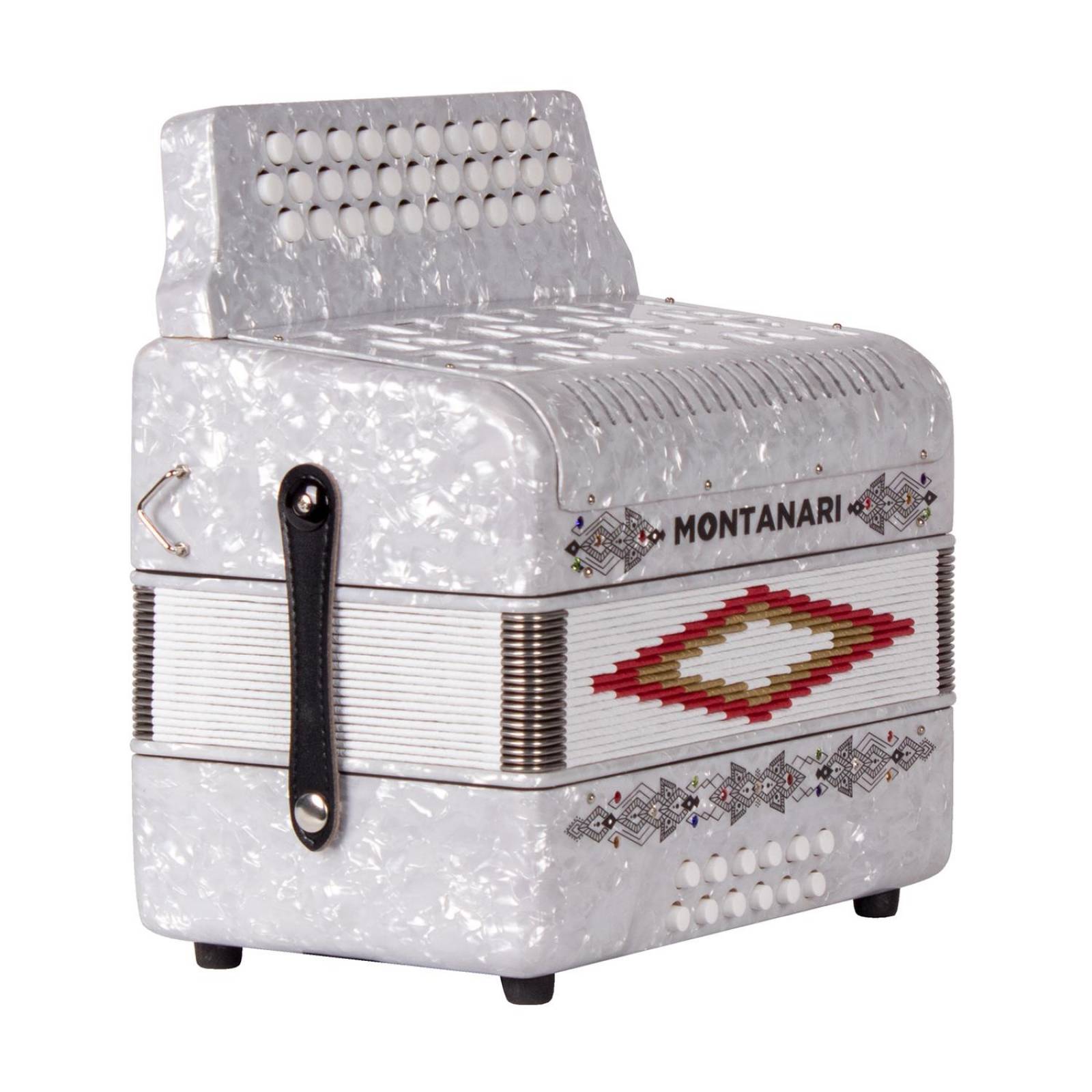 Acordeón de 31 Botones Estándar MONT PG (P) WH GCF MONTANARI 