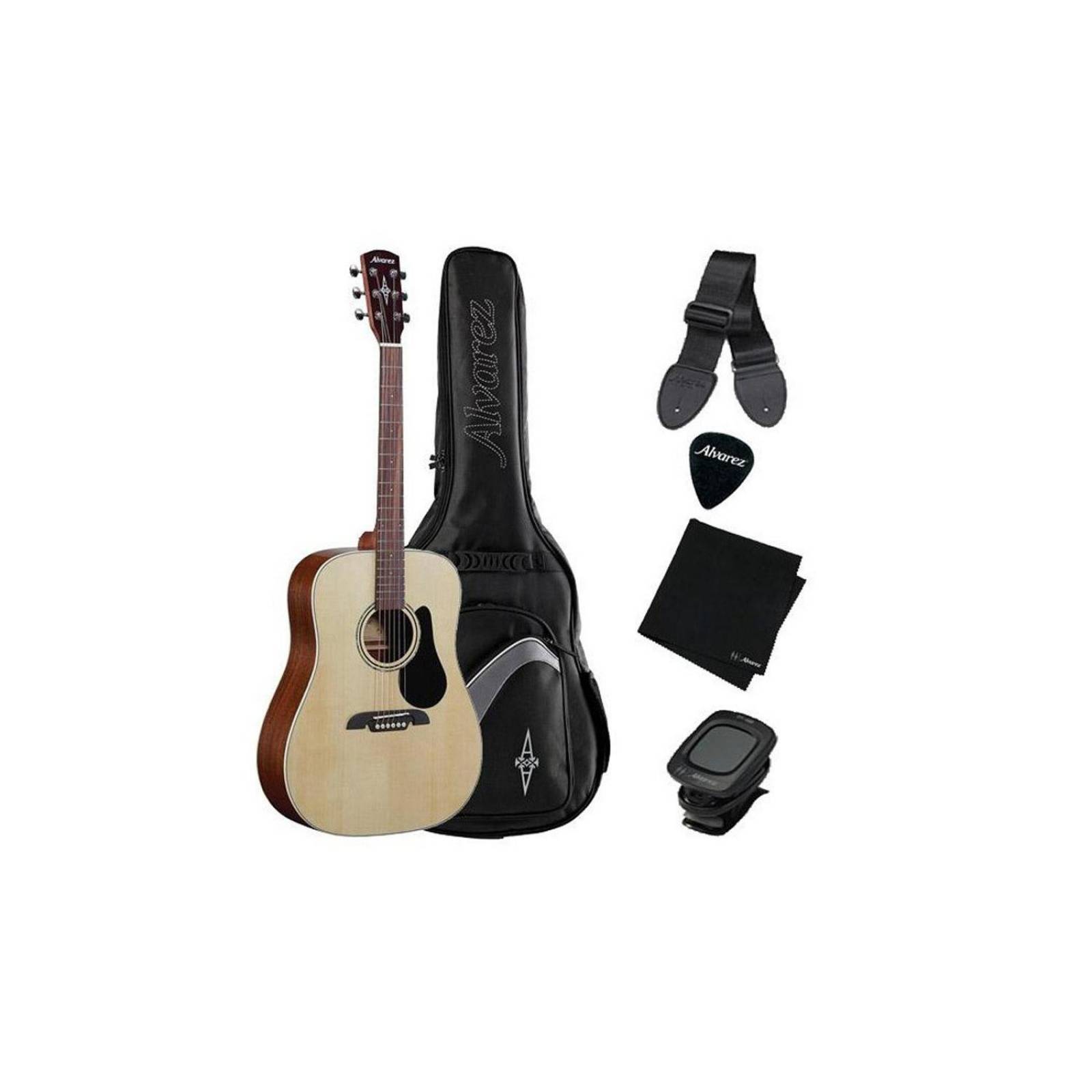 Paquete de Guitarra Acústica Dreadnought RD26S-AGP-EXP ALVAREZ. 