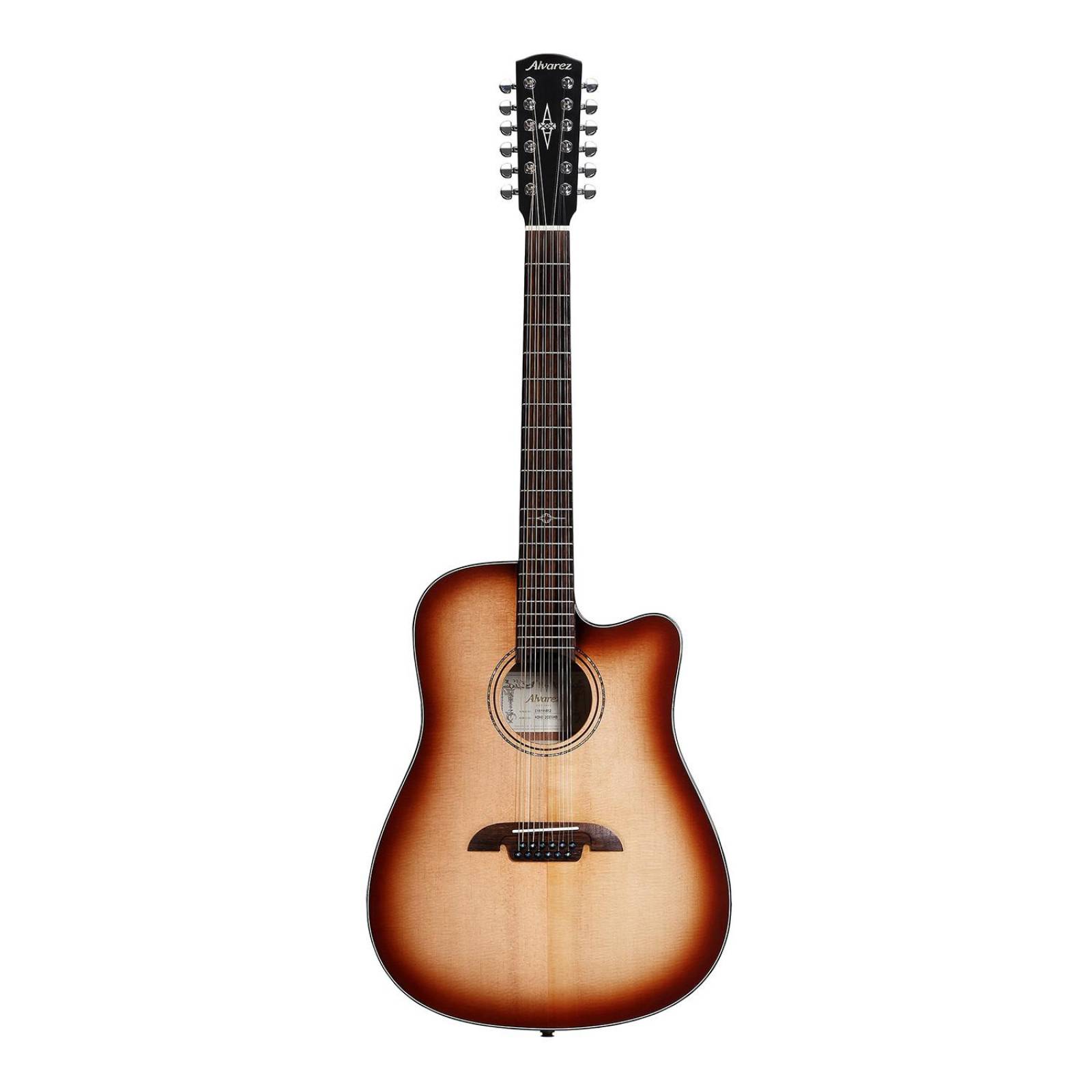 Guitarra Electroacústica Dreadnought AD60-12CESHB ALVAREZ 