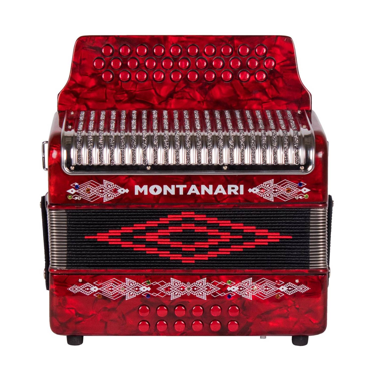 Acordeón de 31 Botones MONT MG (G) RED FBE MONTANARI 