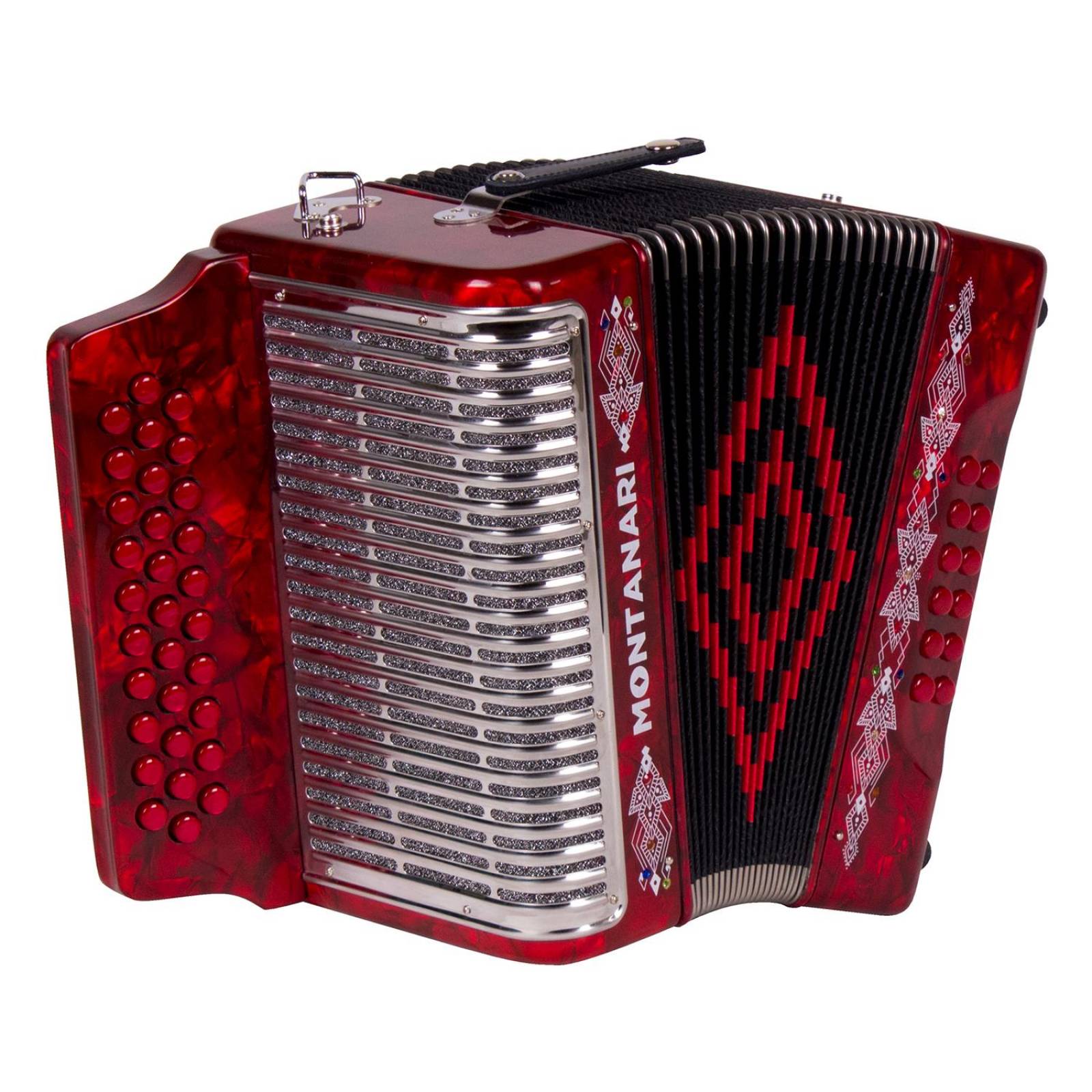 Acordeón de 31 Botones MONT MG (G) RED FBE MONTANARI 
