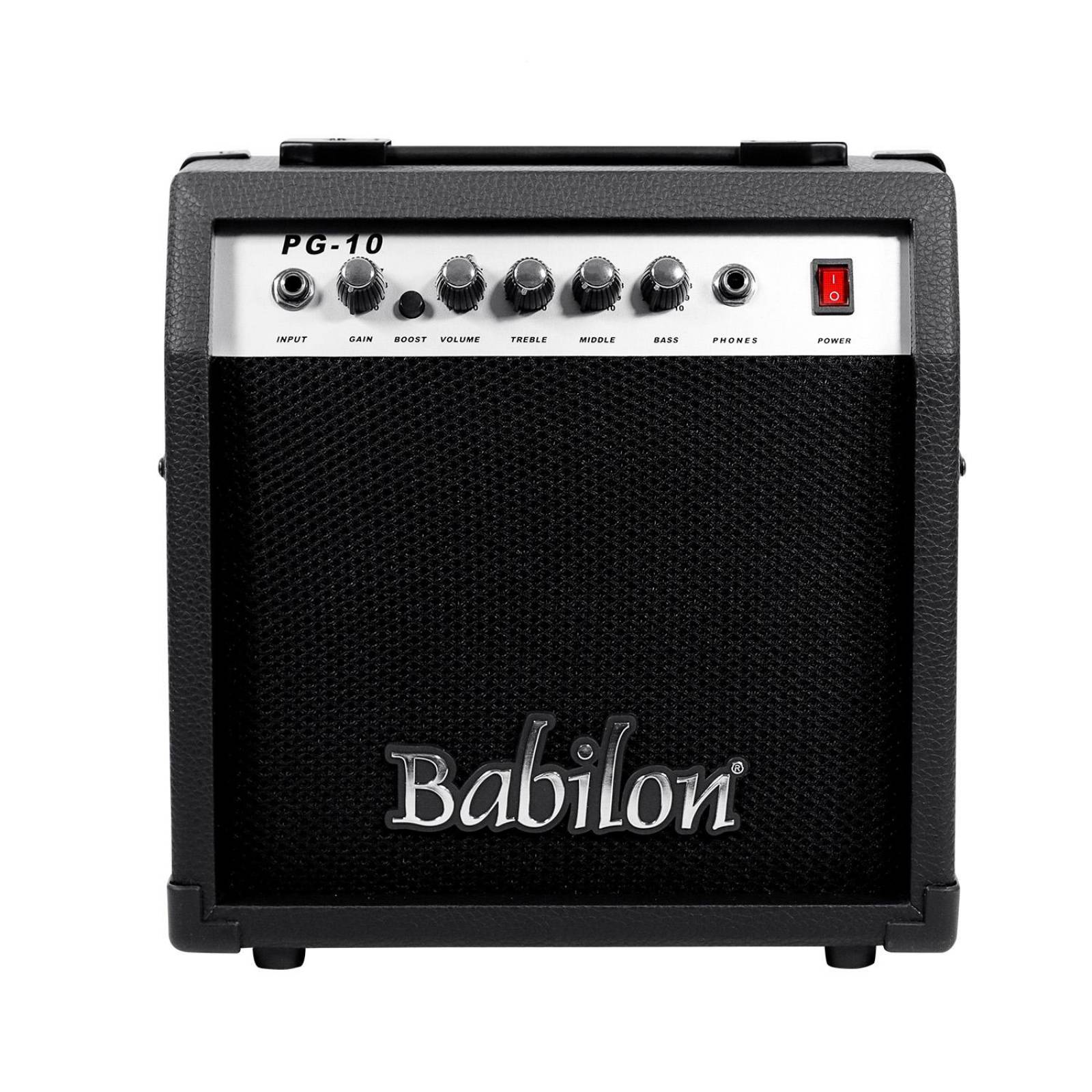 Paquete de Guitarra Eléctrica Color Negro EPIC - BK PACK BABILON 