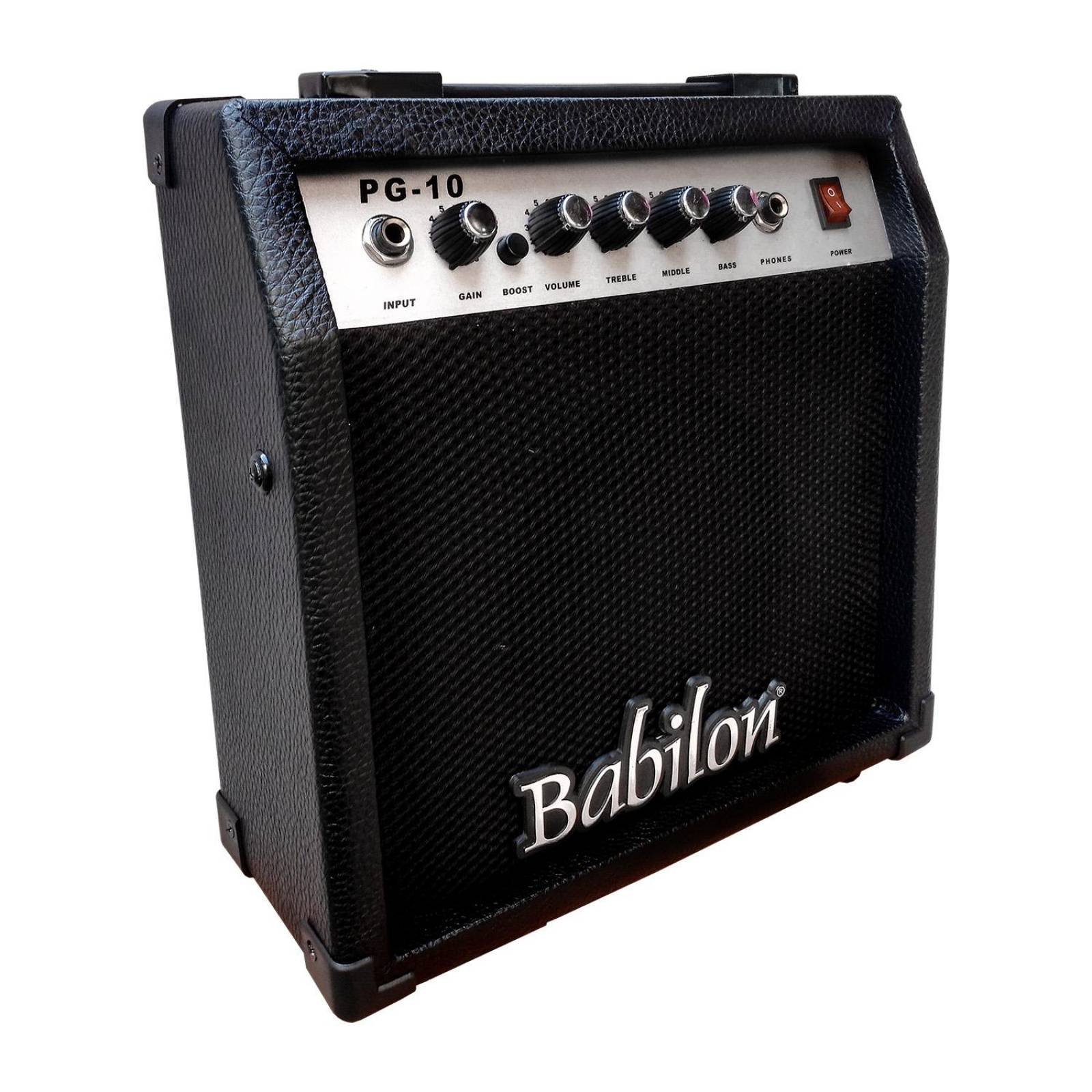 Paquete de Guitarra Eléctrica GUITAR START PACK-BK BABILON 