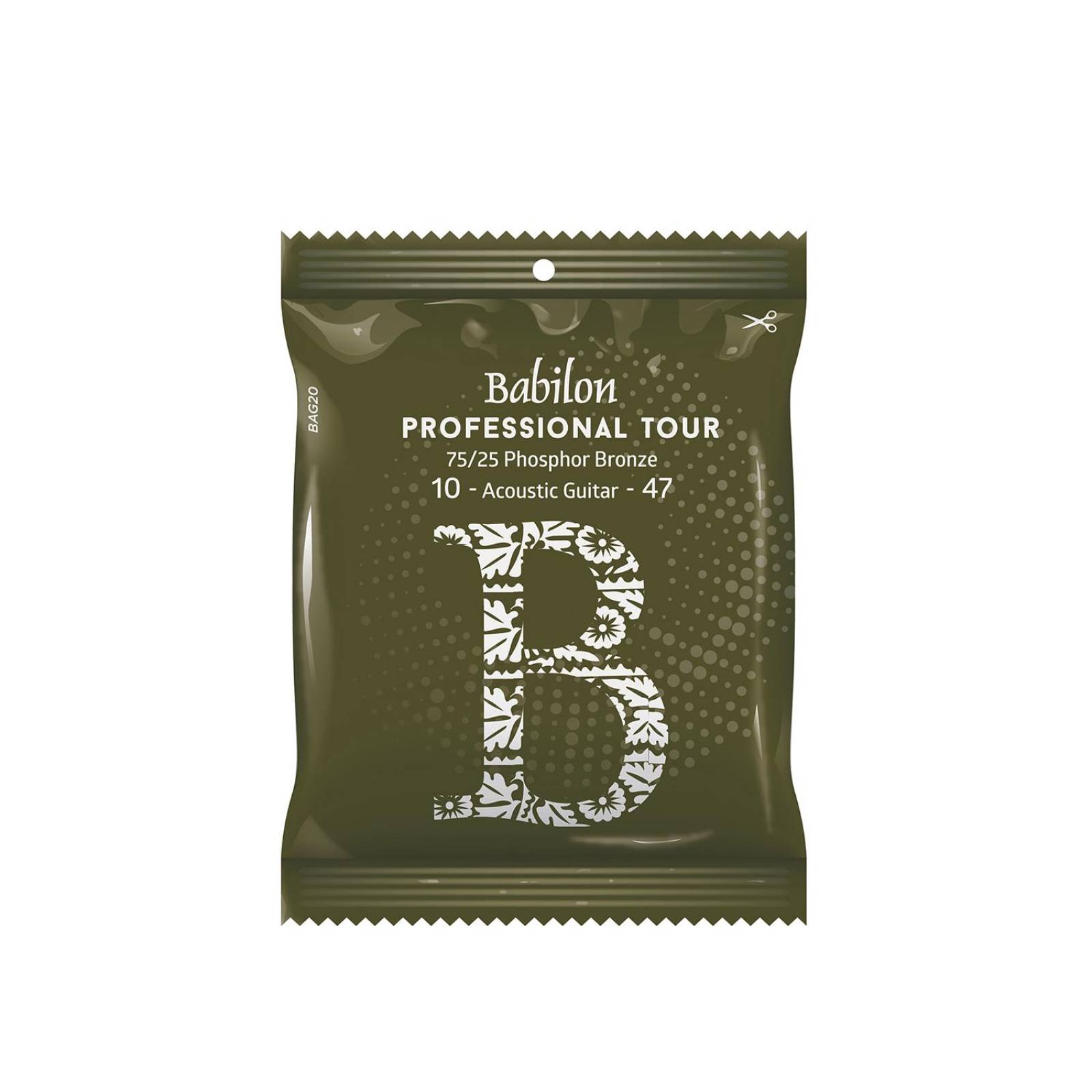 Juego de Cuerdas p/ Guitarra Acústica Phosphor Bronze 10-47