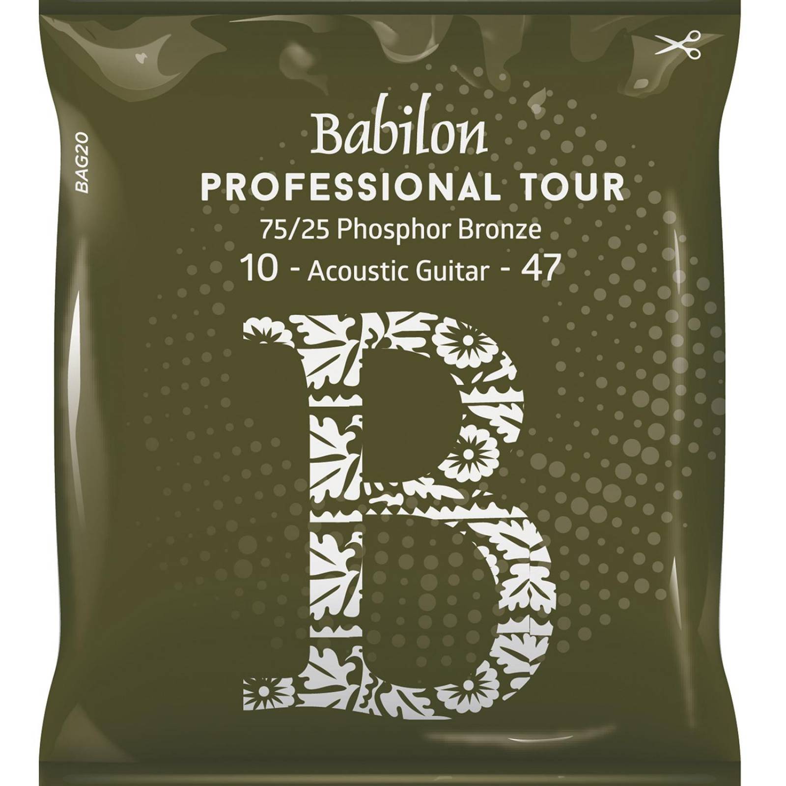 Juego de Cuerdas p/ Guitarra Acústica Phosphor Bronze 10-47