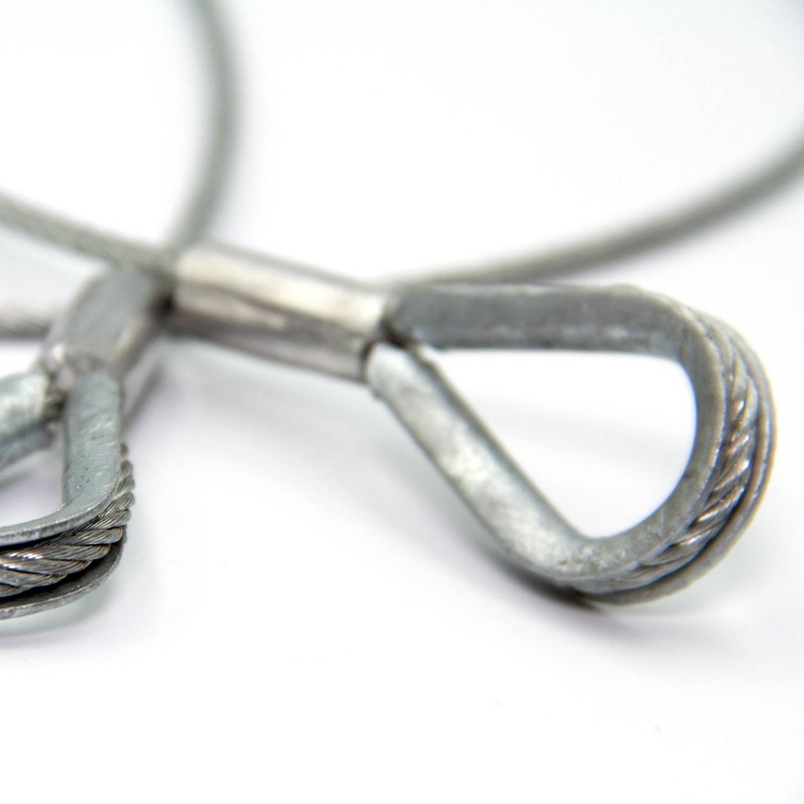 Estrobo de Acero Trenzado con Casquillo ESTROBO PROFLUM HERMES 