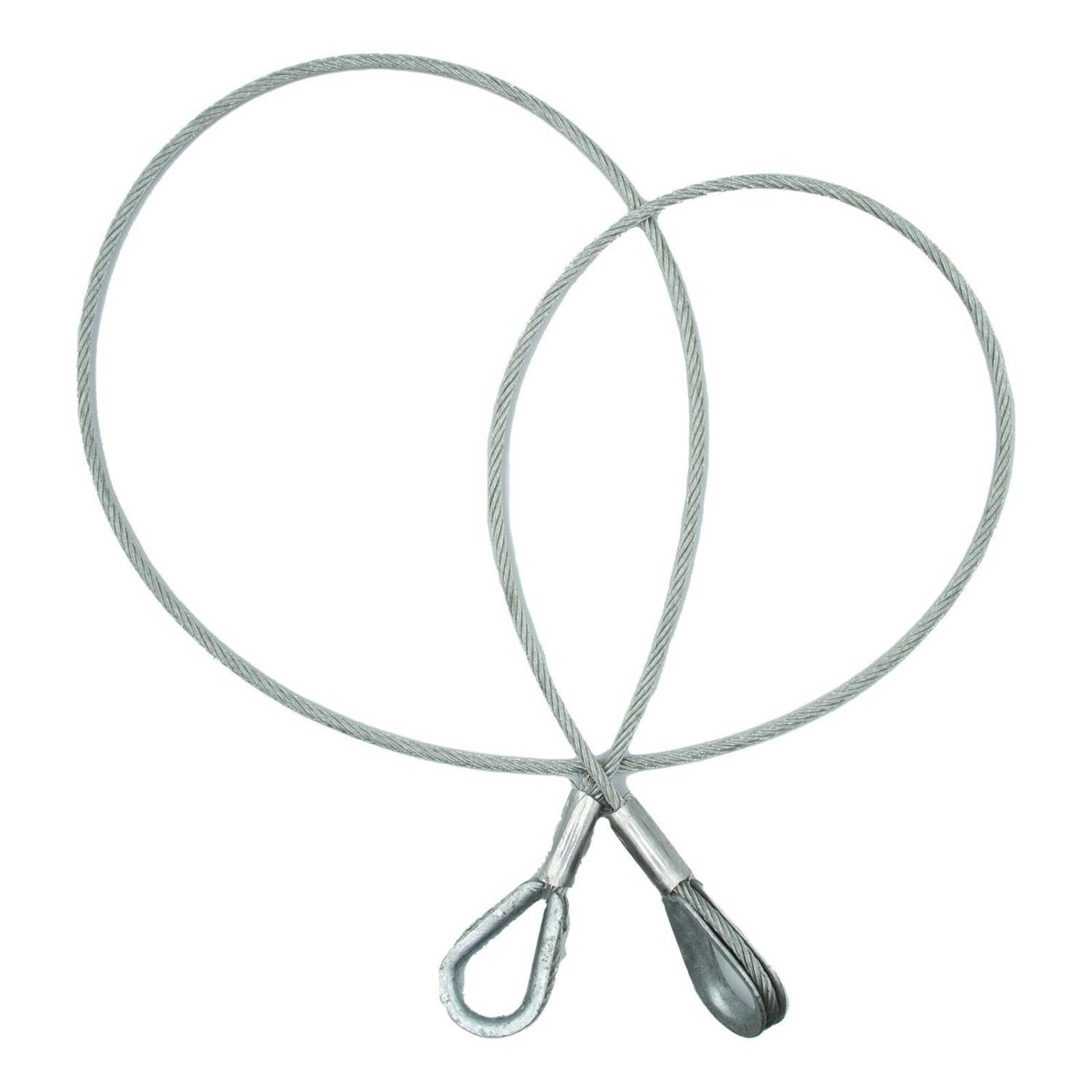 Estrobo de Acero Trenzado con Casquillo ESTROBO PROFLUM HERMES 