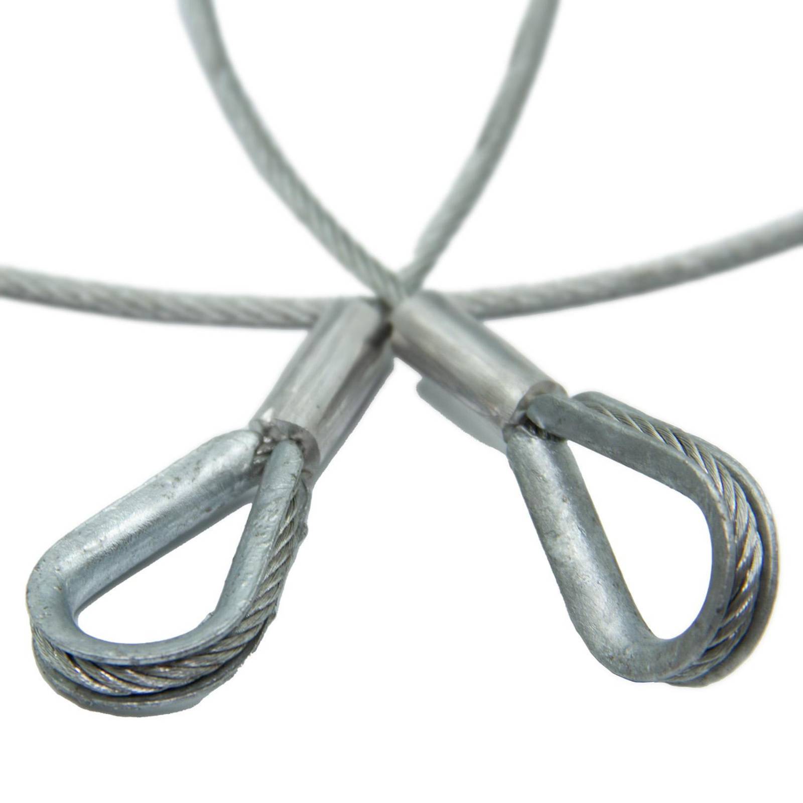 Estrobo de Acero Trenzado con Casquillo ESTROBO PROFLUM HERMES 