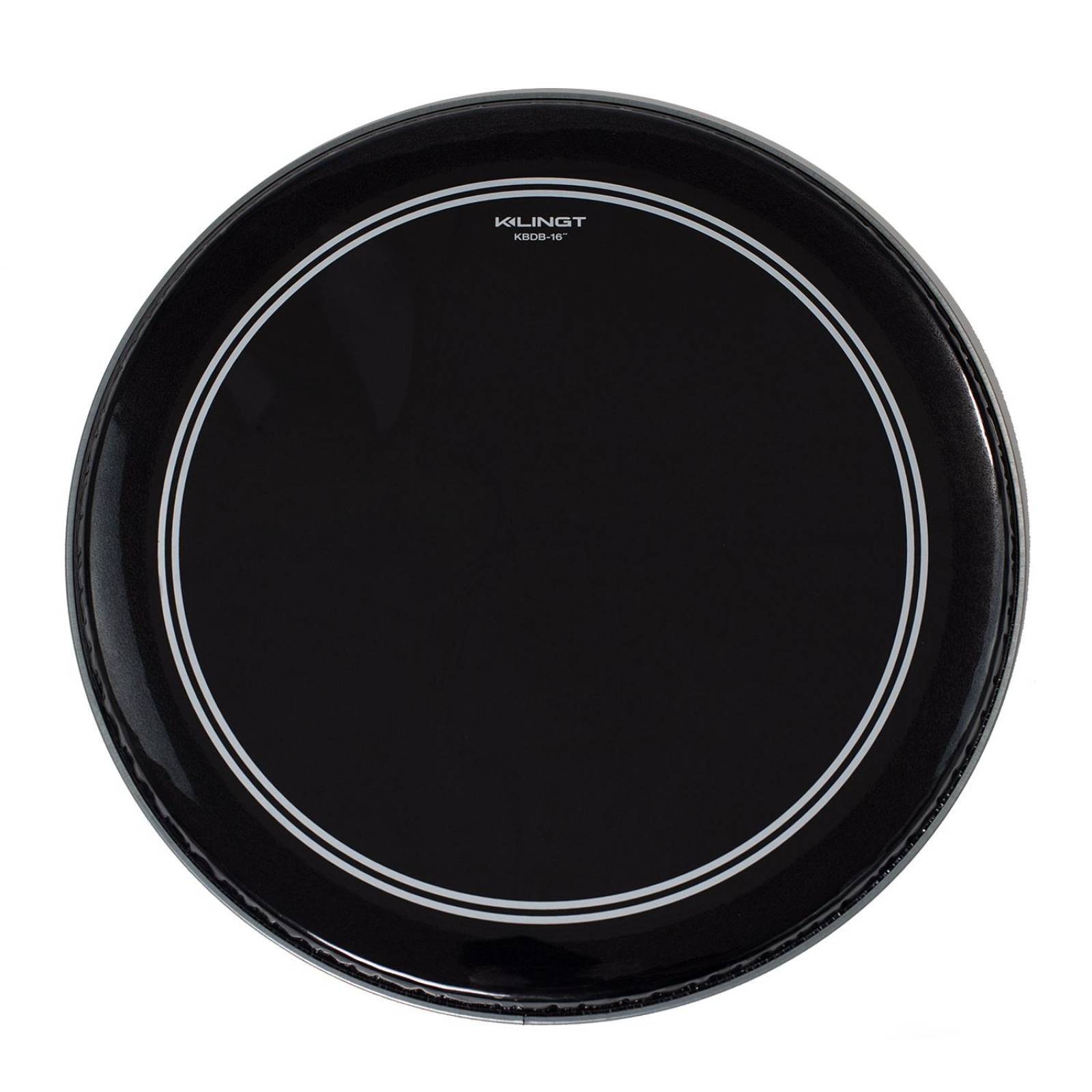 Parche para Batería 16 Black Double Batter KBDB-16 KLINGT 